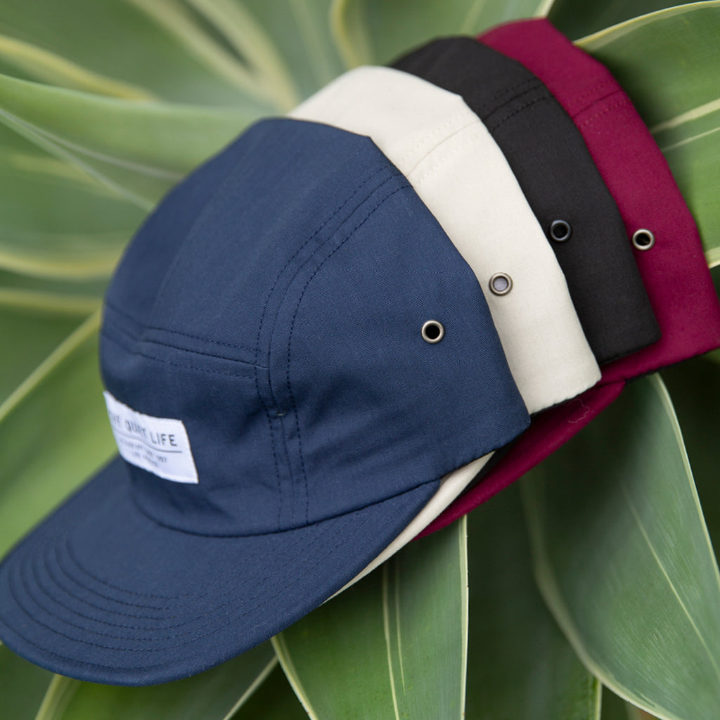 Foundation 5 Panel Camper Hat - Made in USA - Navy - O/S