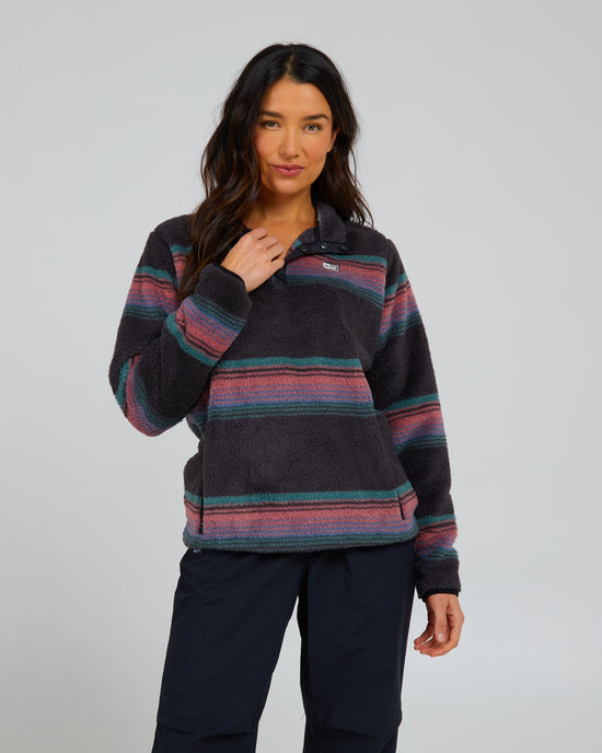 Womens Calm Seas Pullover - Charcoal