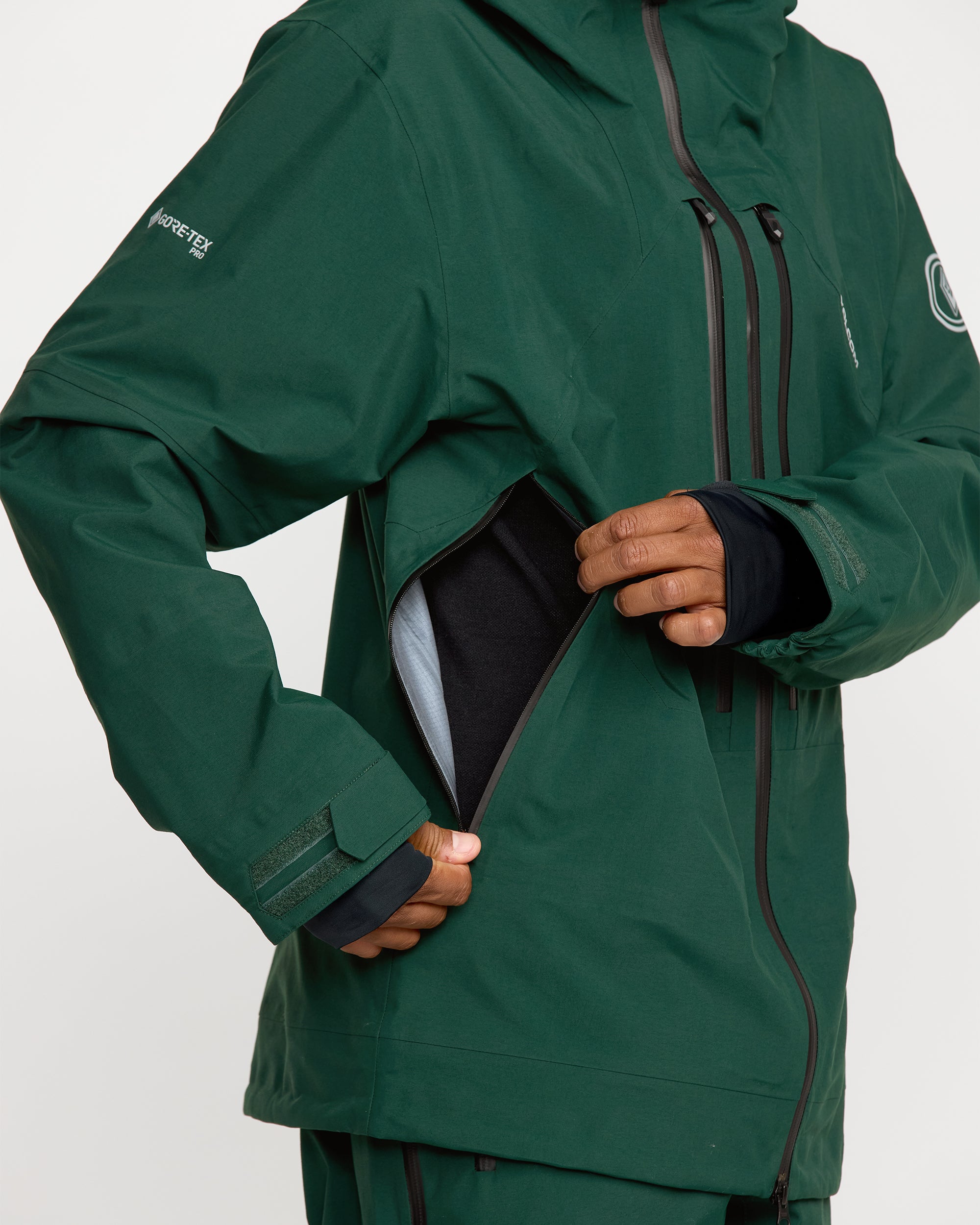 Anyox Guide Gore Pro Shell Jacket - Black Green