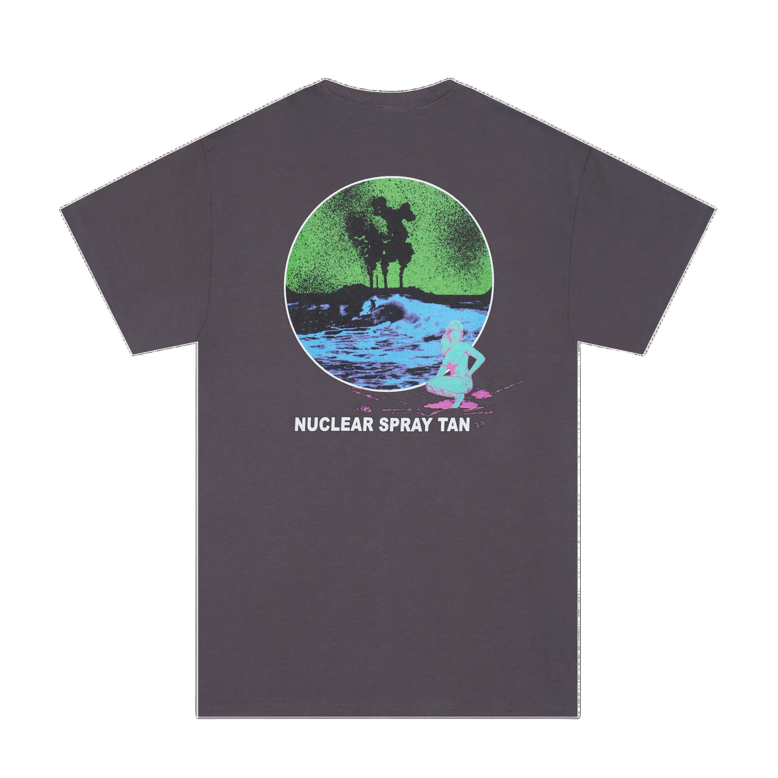 Nuclear Spray Tan S/S Tee - Charcoal