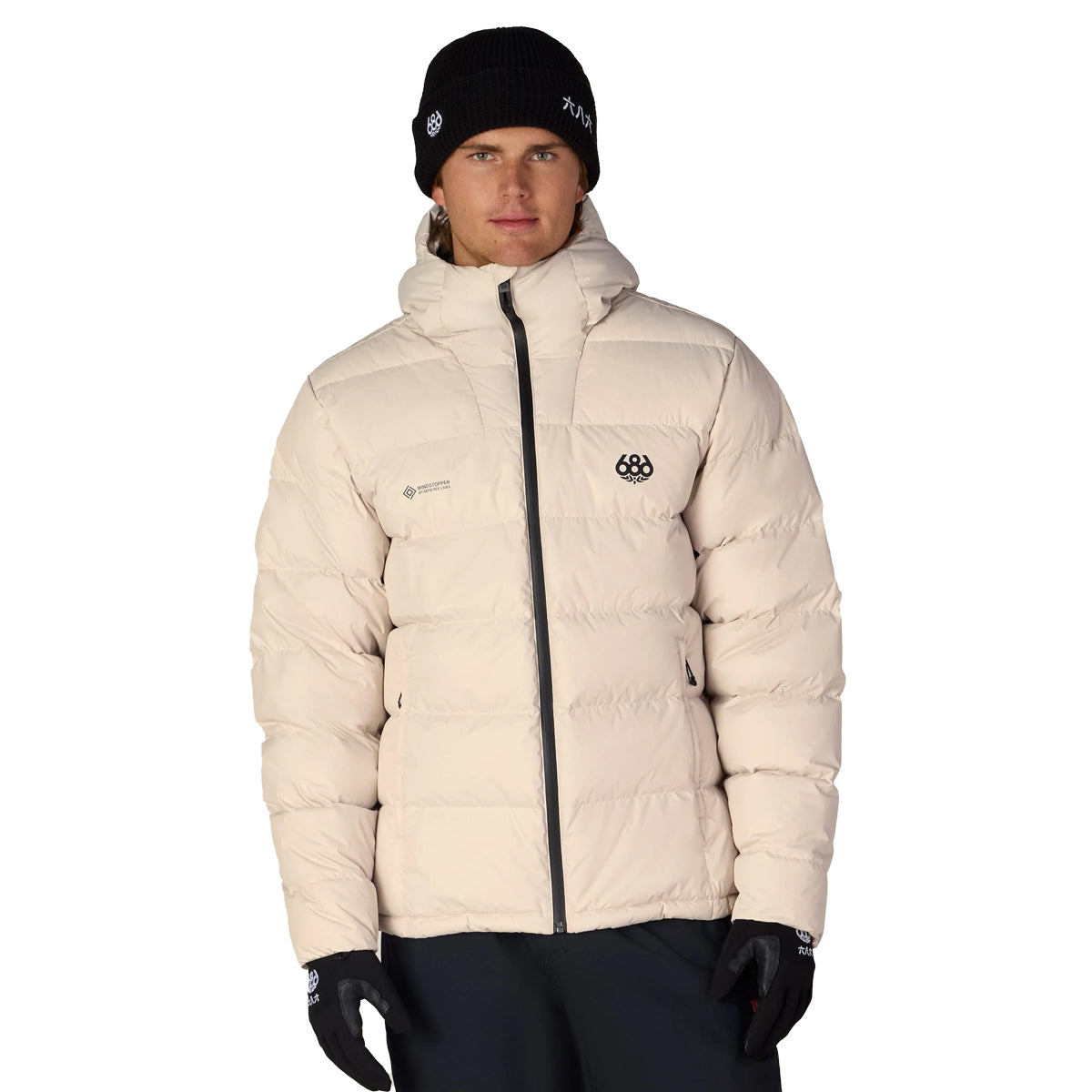 Mens Windstopper Pyro Down Puffer Jacket - Limestone