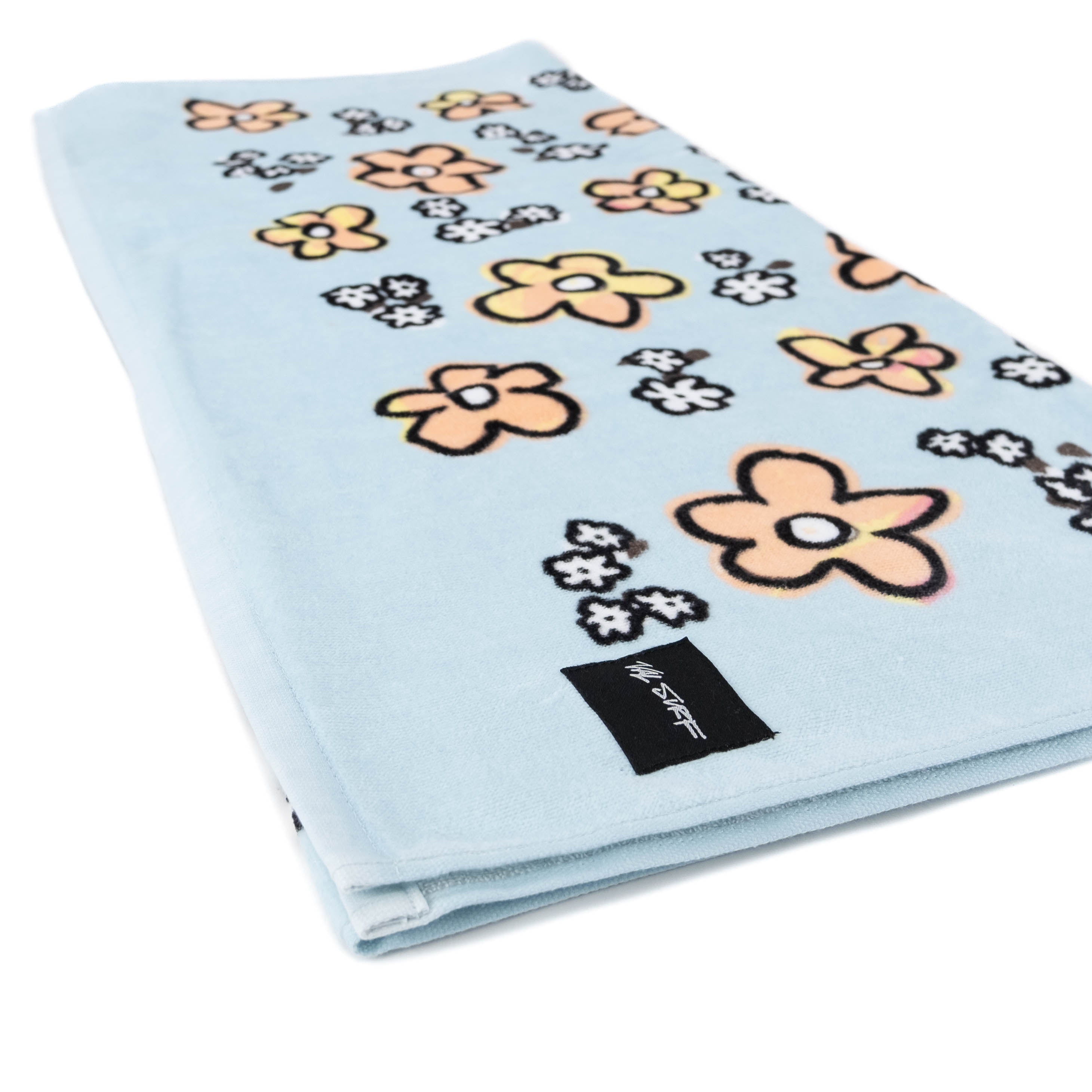 product image Glaboe Script Lucy Printed Towel - Stormy