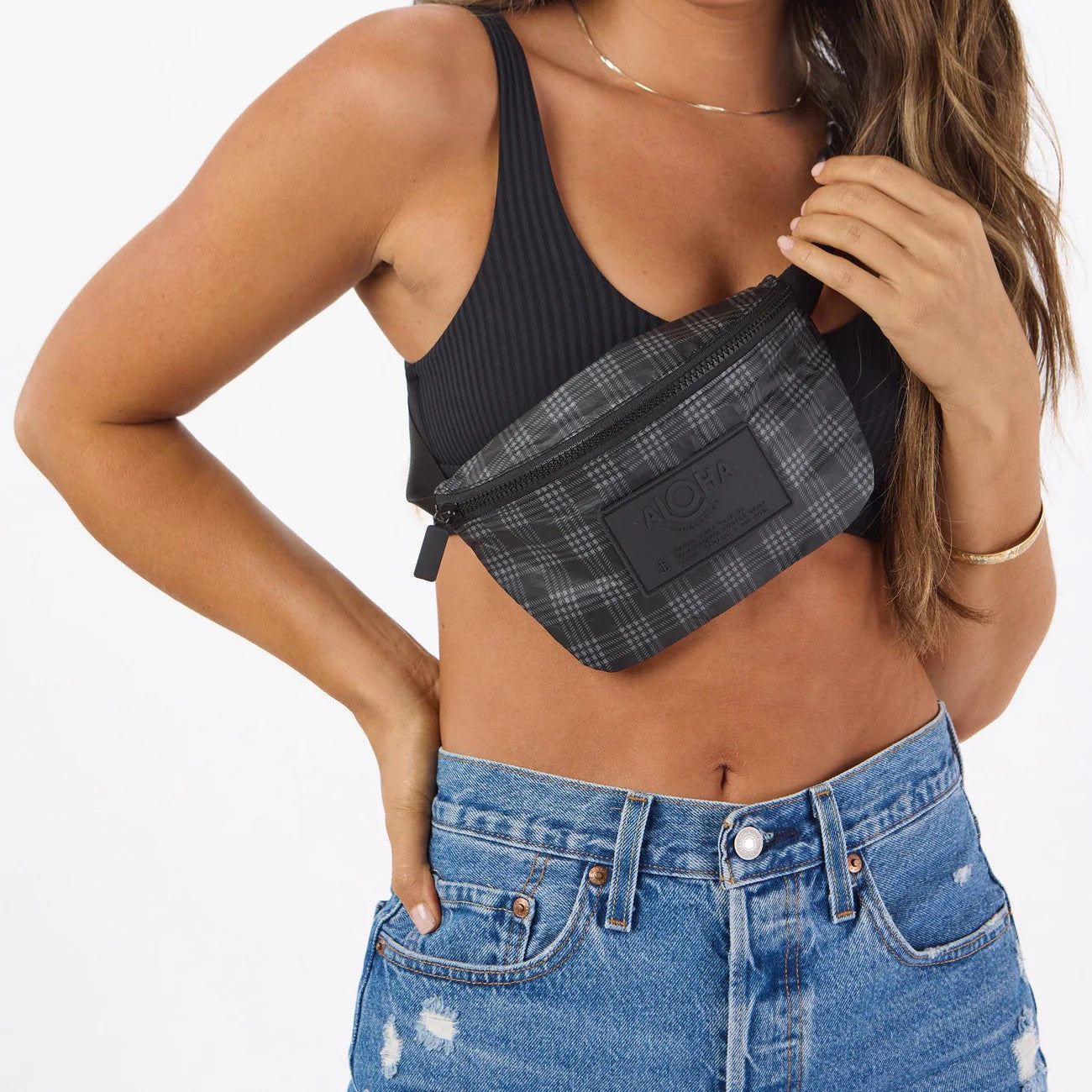 Palaka Mini Hip Pack - Charcoal/Black