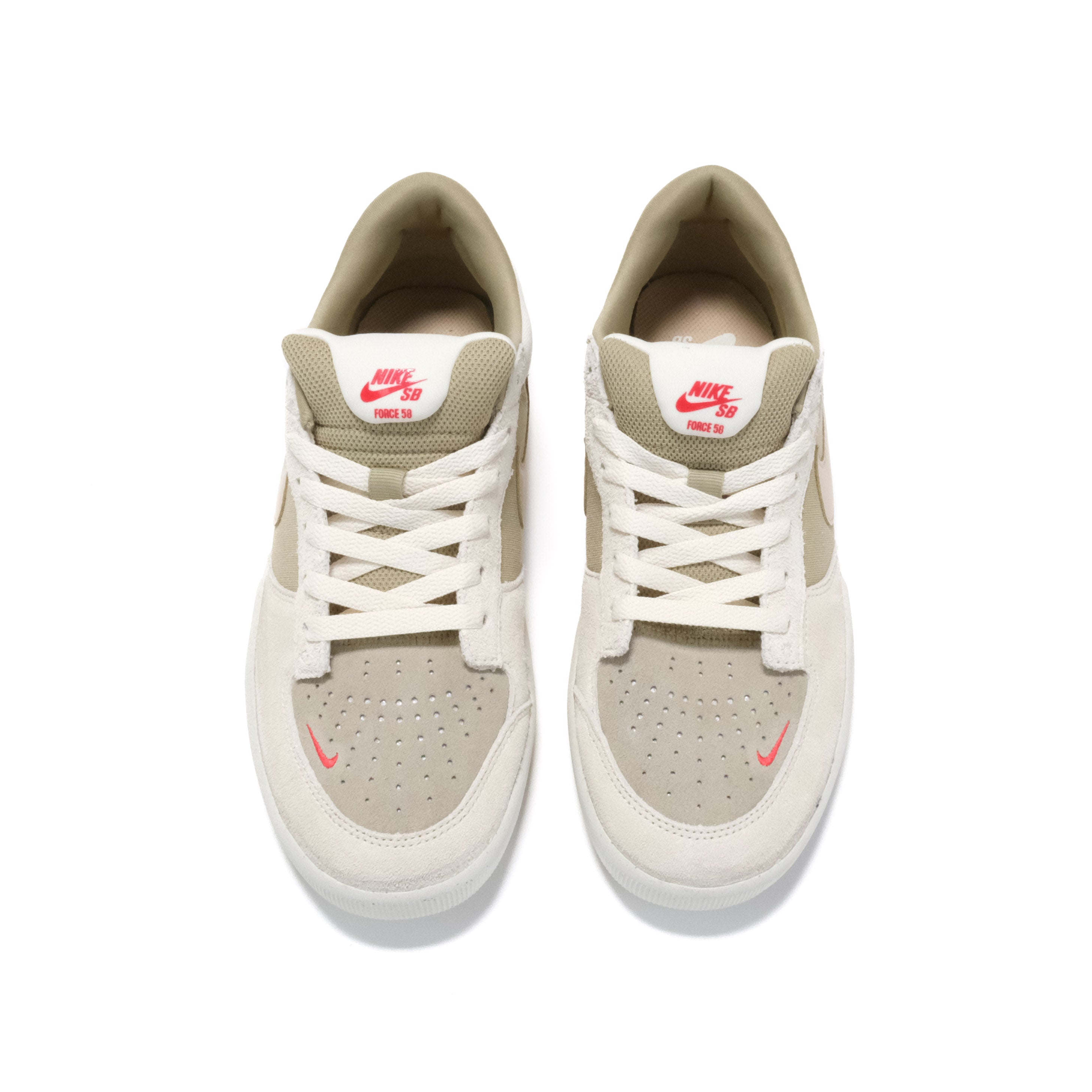 Nike SB Force 58 - Coconut Milk/Linen-Neutral Olive