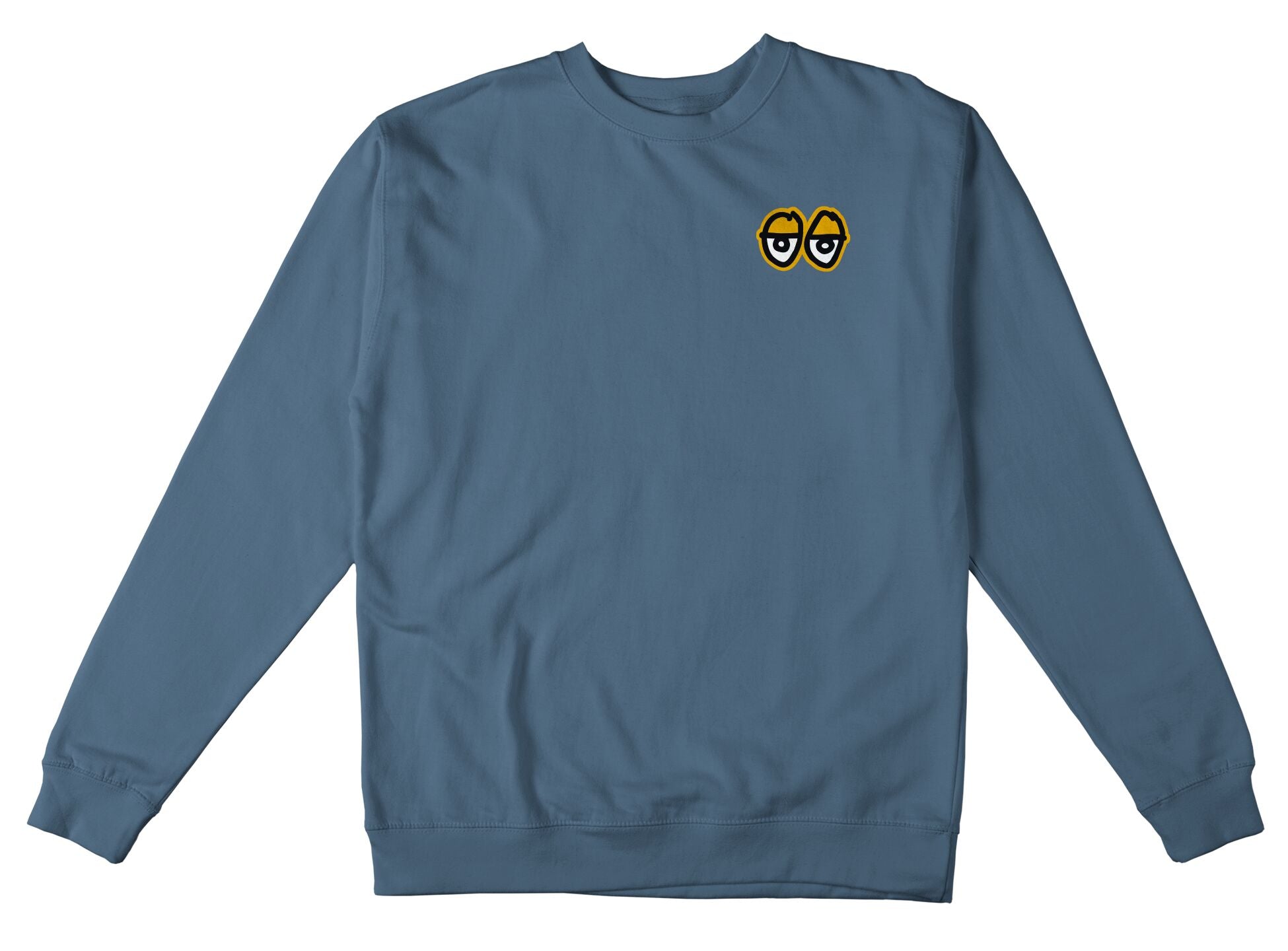 Strait Eyes Crewneck - Blue/Gold