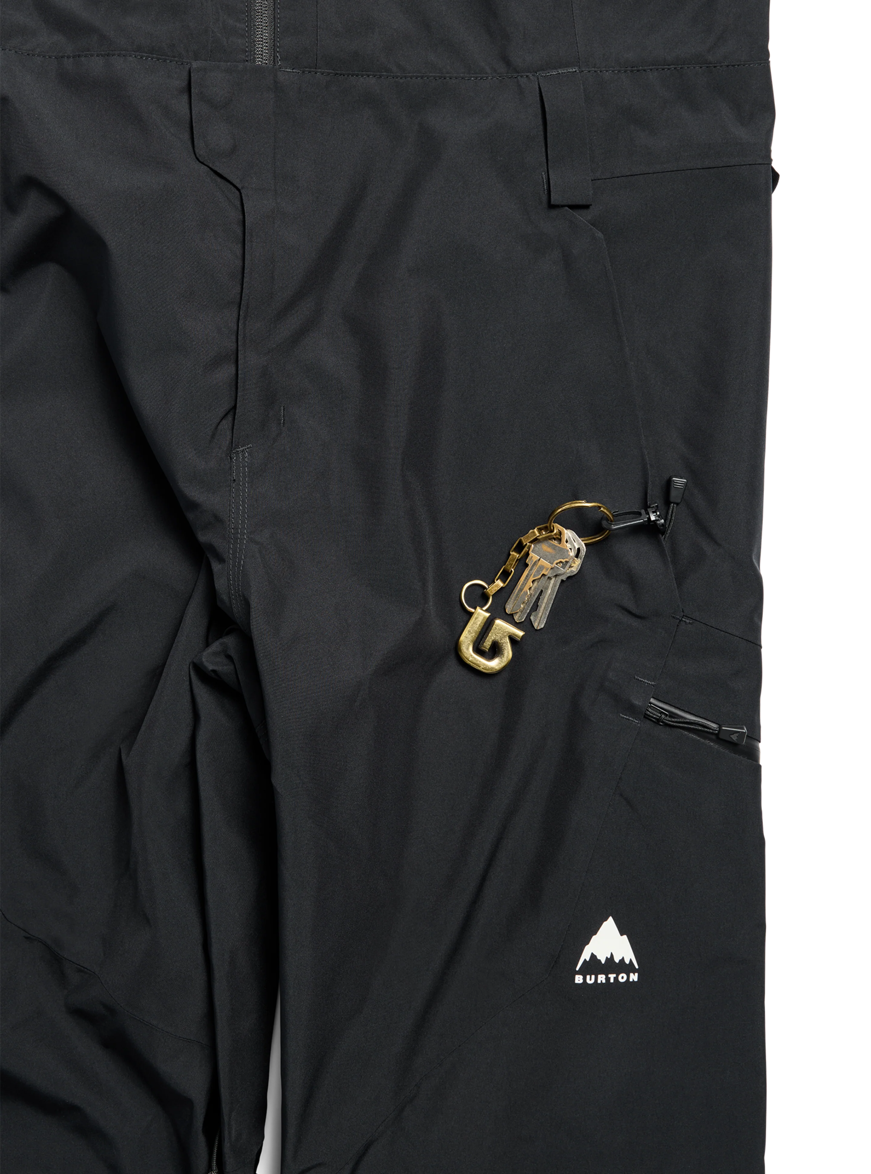 Mens Reserve Gore-Tex 2L Bib Pants, True Black