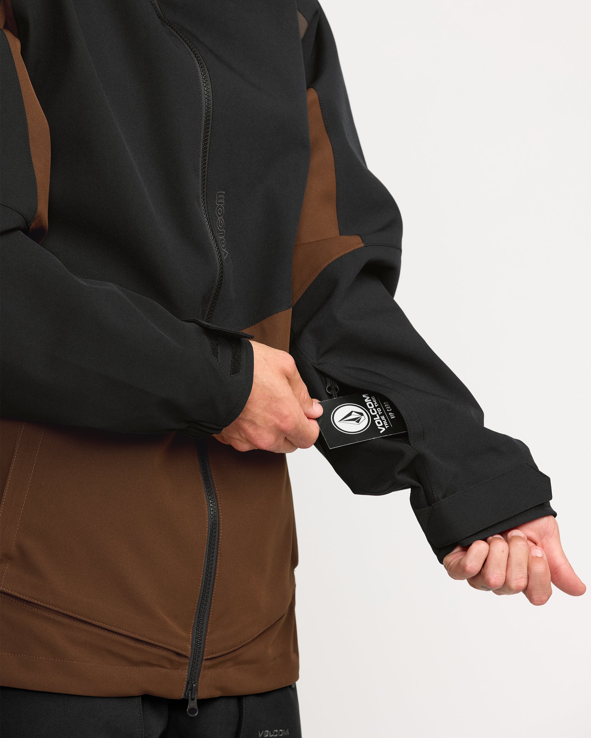 Brighton Full Zip Jacket - Brown