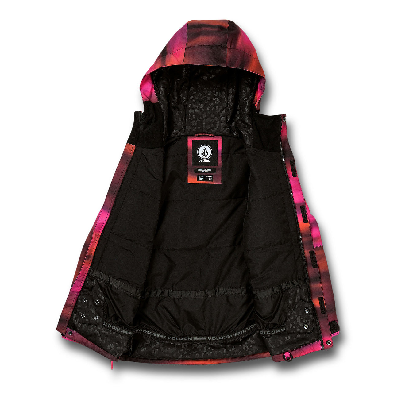 2021 Girls Sass'N'Fras Ins Jacket - Bright Pink