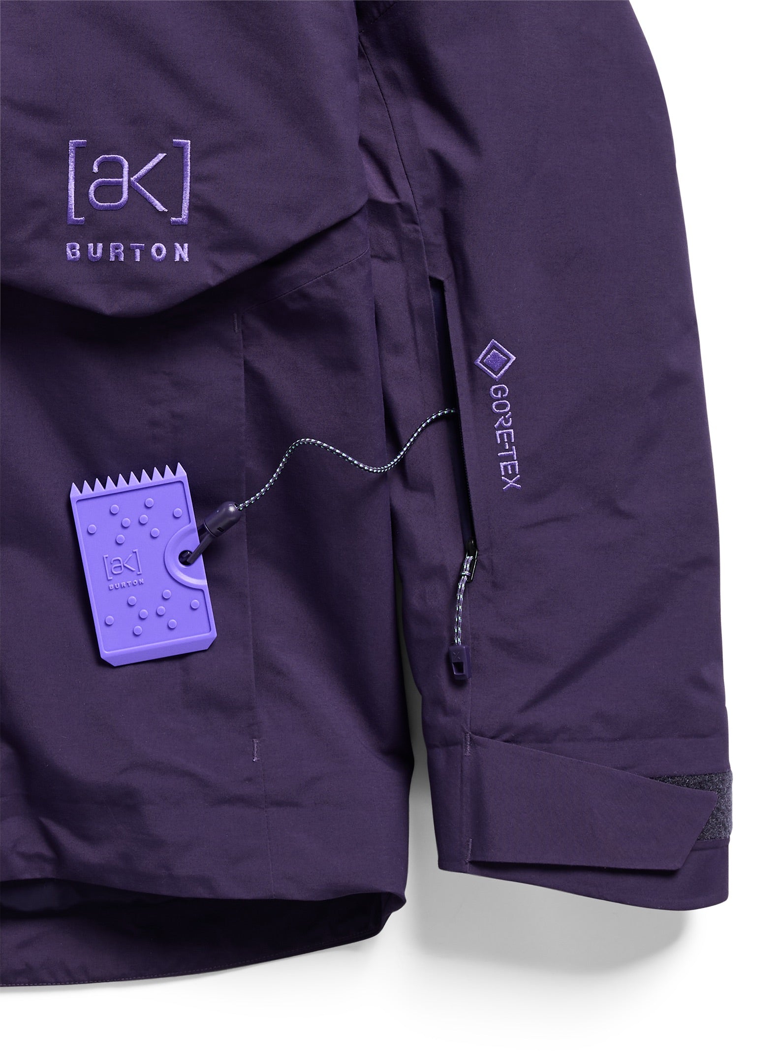 Womens [ak] Swash Synthetic Insulated Gore-Tex 2L Jacket - Nightshade Purple