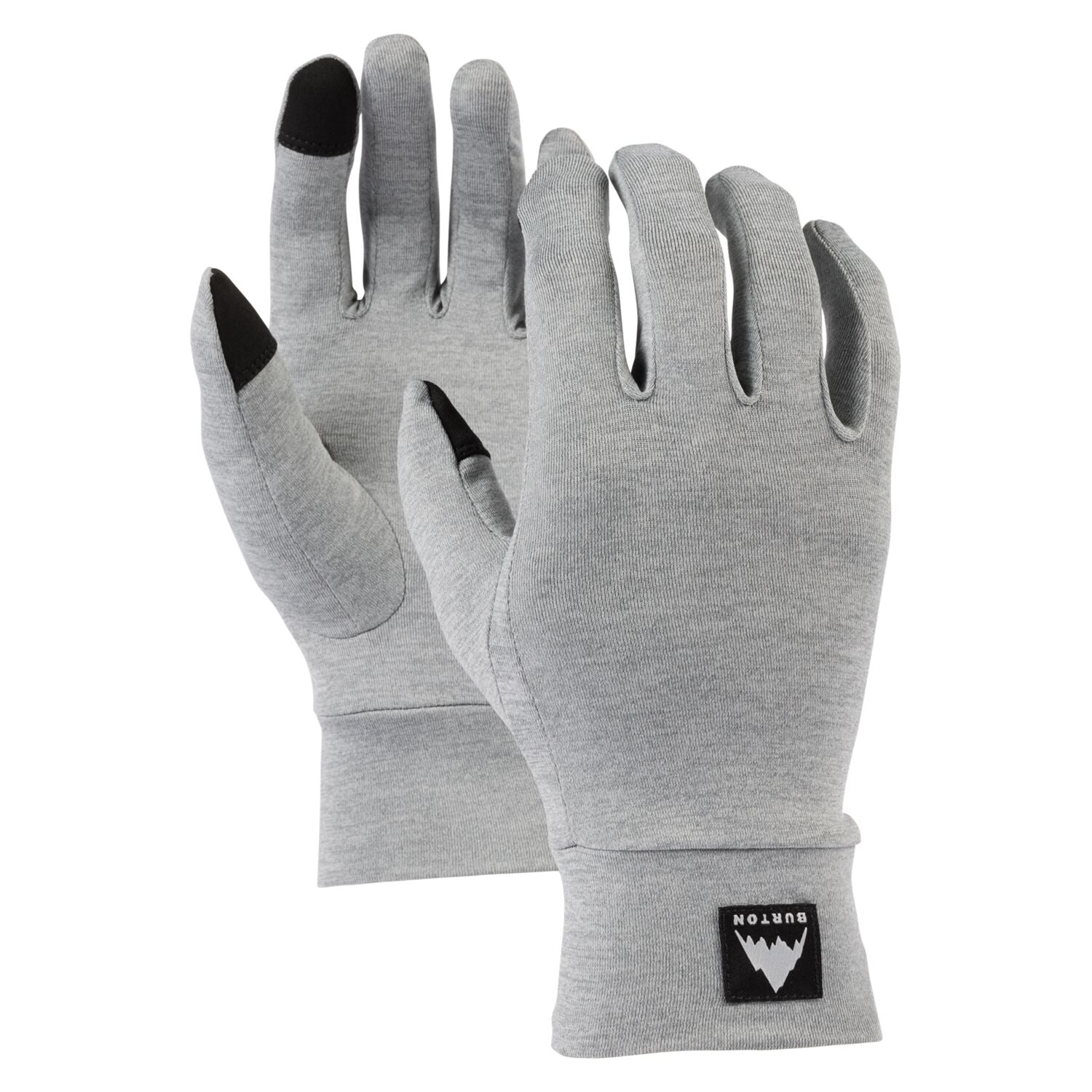 Touchscreen Glove Liner, Gray Heather