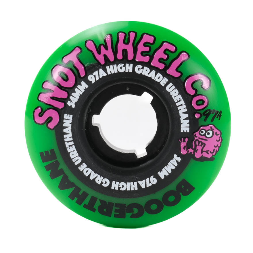 Boogerthane 97a - Green/Black Core - 54mm