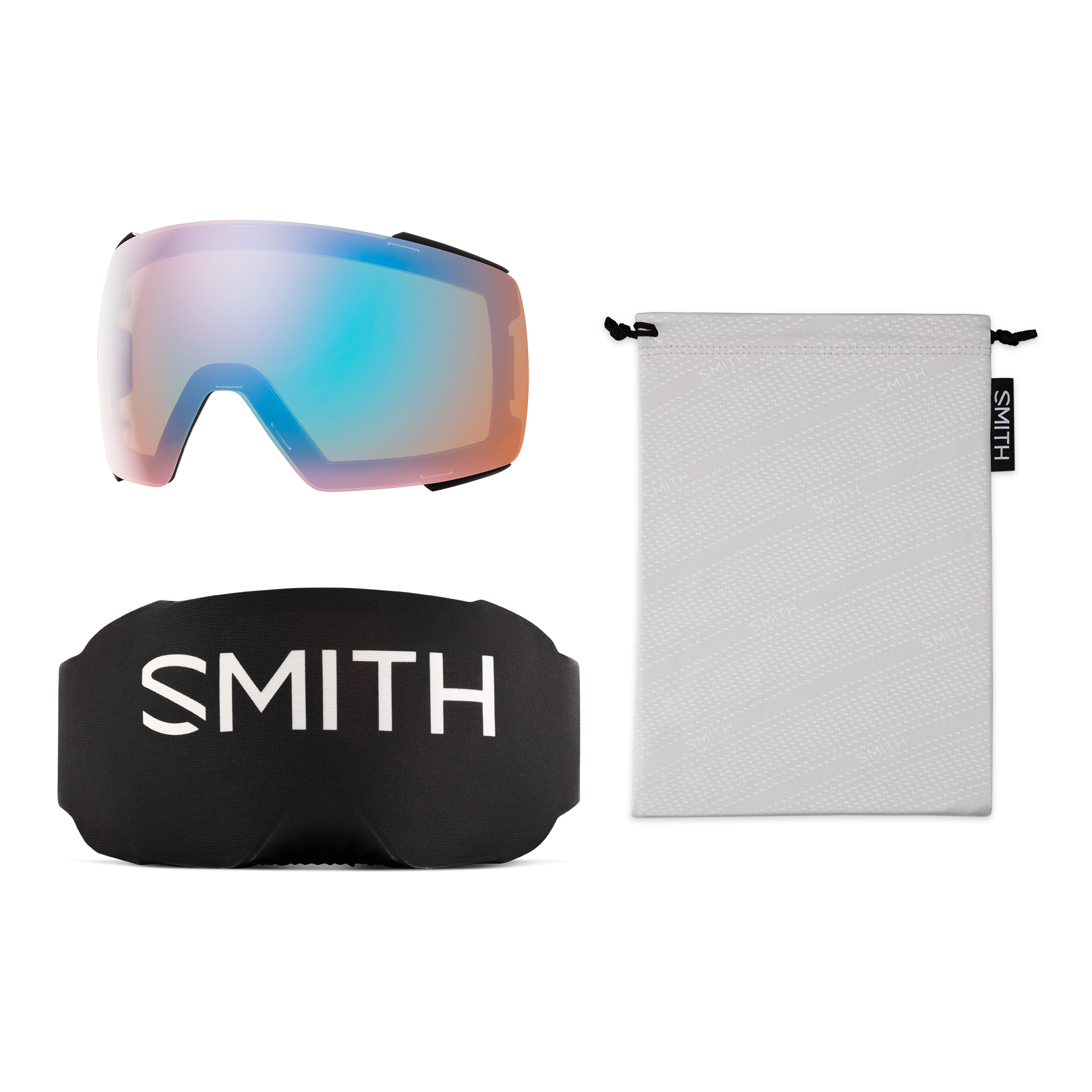 I/O Mag - Black - ChromaPop Pro Photochromic Blue Mirror+Storm Blue Sensor Mirror