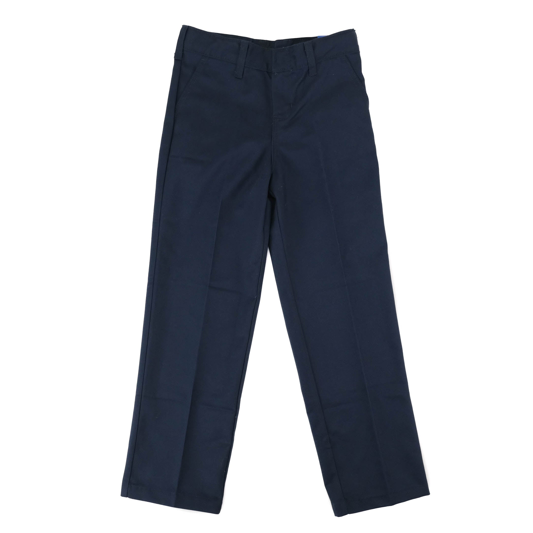 Boys Flexwaist Flat Front Pant, Dark Navy