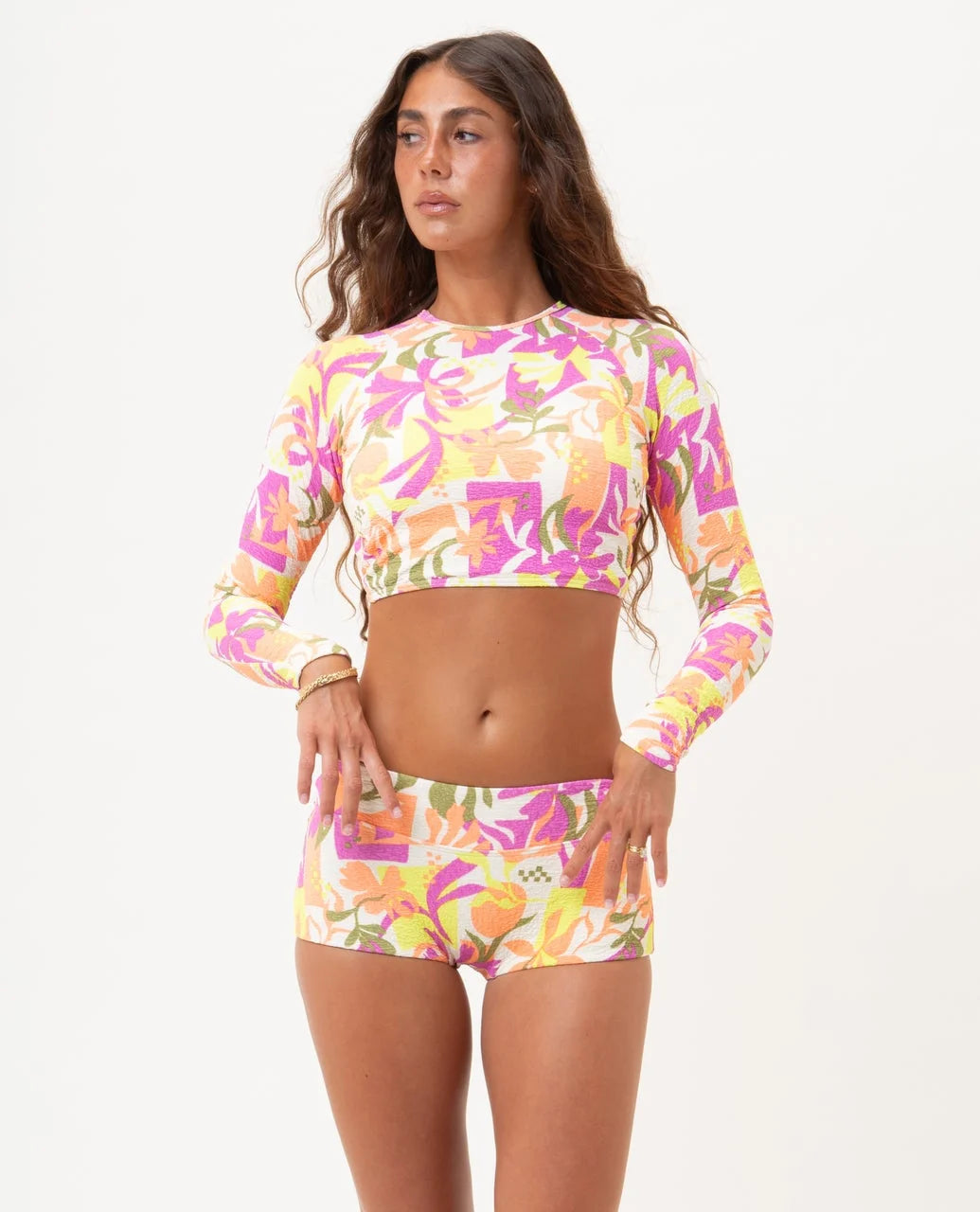 Topanga Geo Boyleg Short - Multi