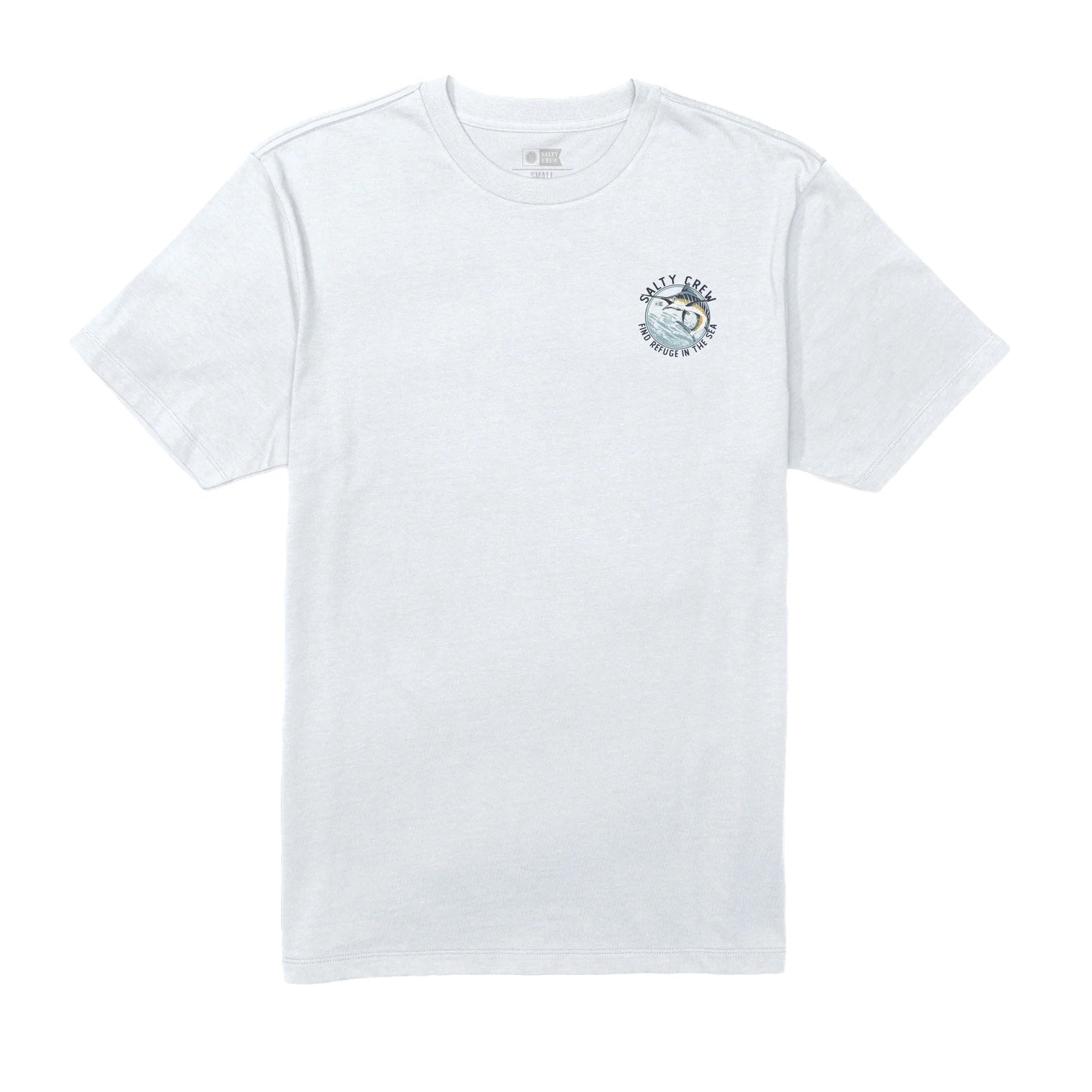 Schooled Crew Tee - White