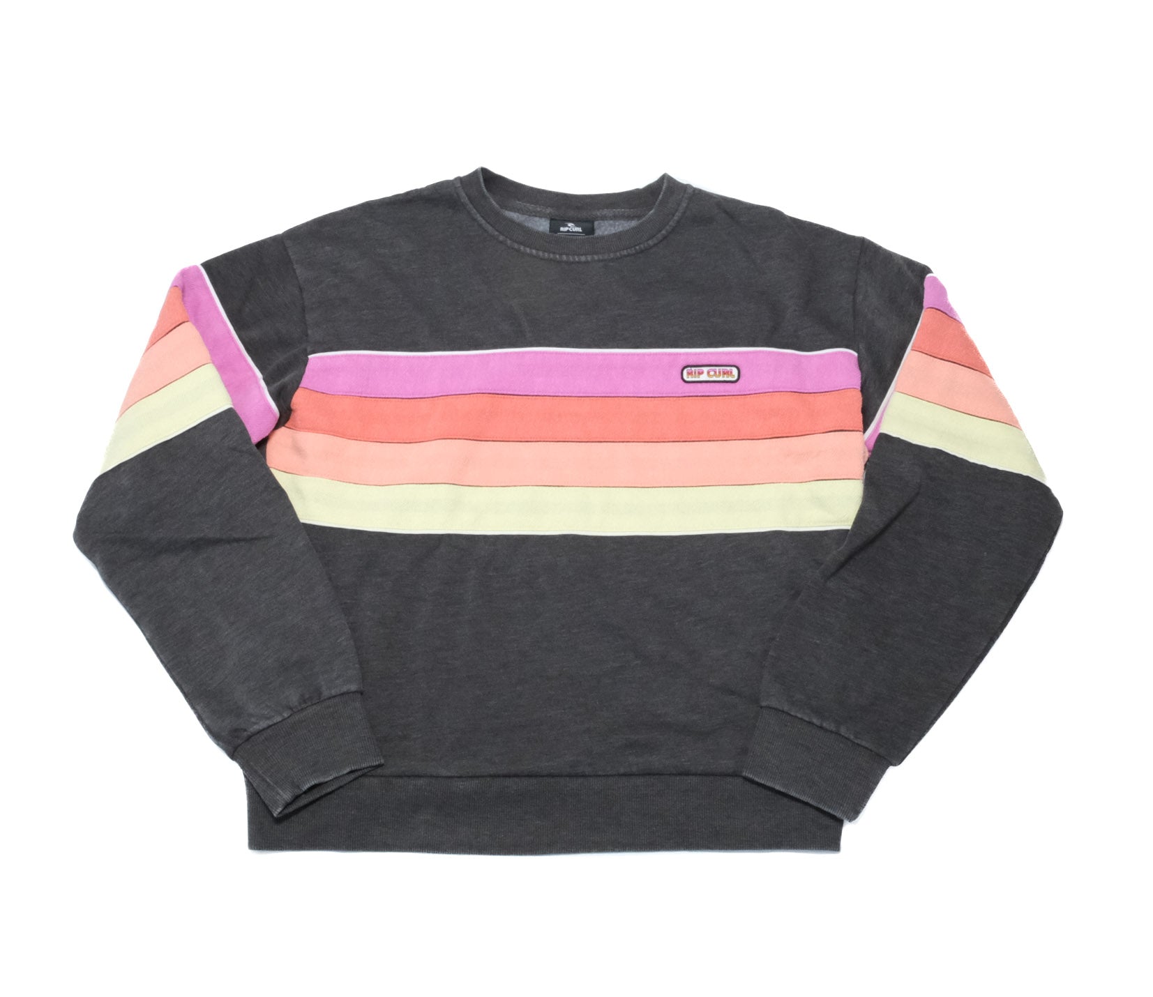 Surf Revival Relaxed Crew - Washed Black