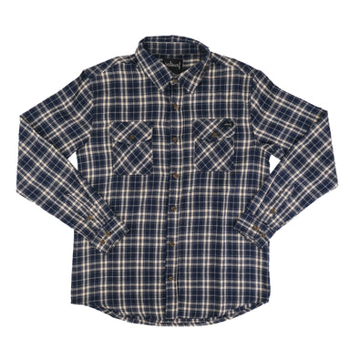 Val Surf - Winyah Fat Script L/S Flannel - Navy