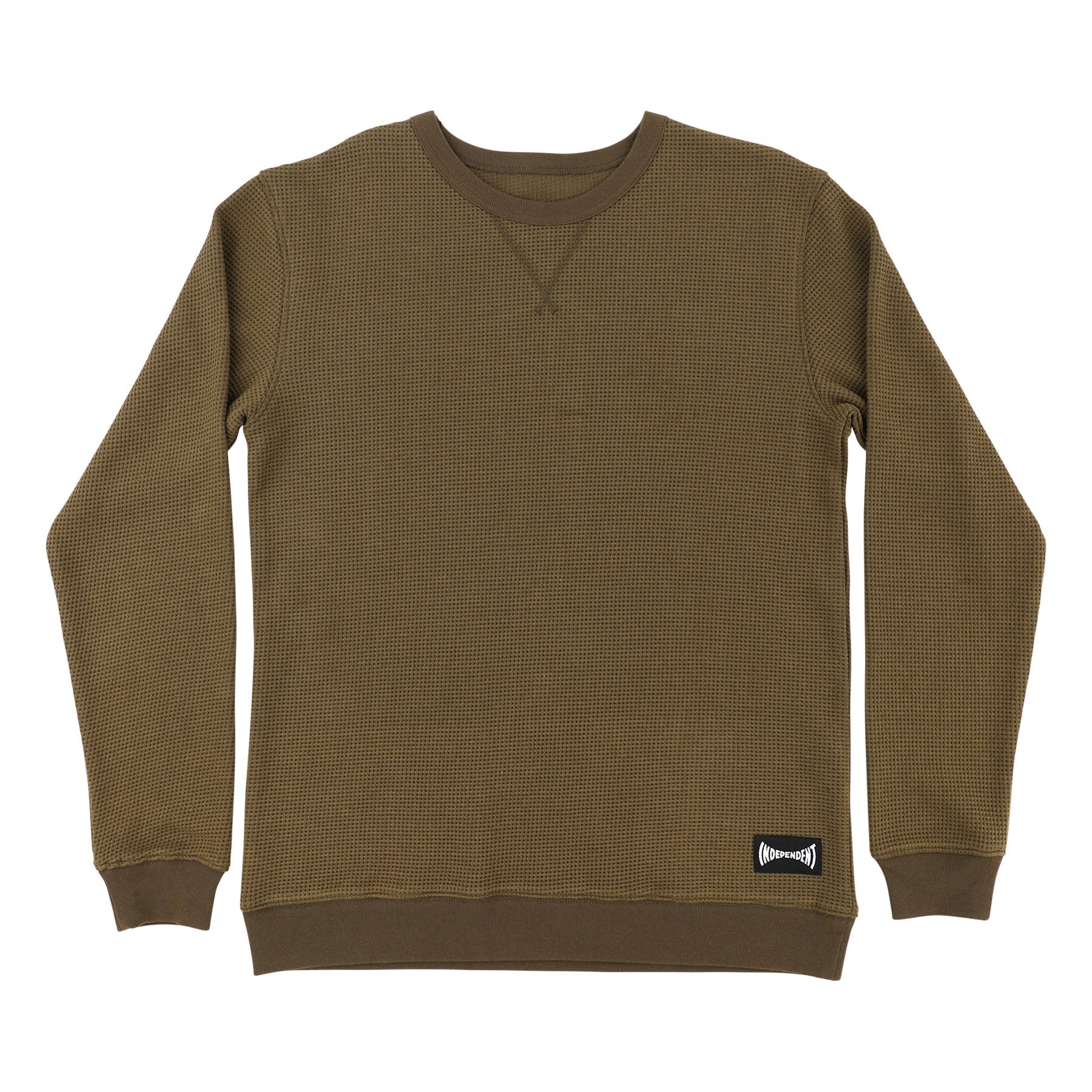 Cannery L/S Crewneck - Army Green