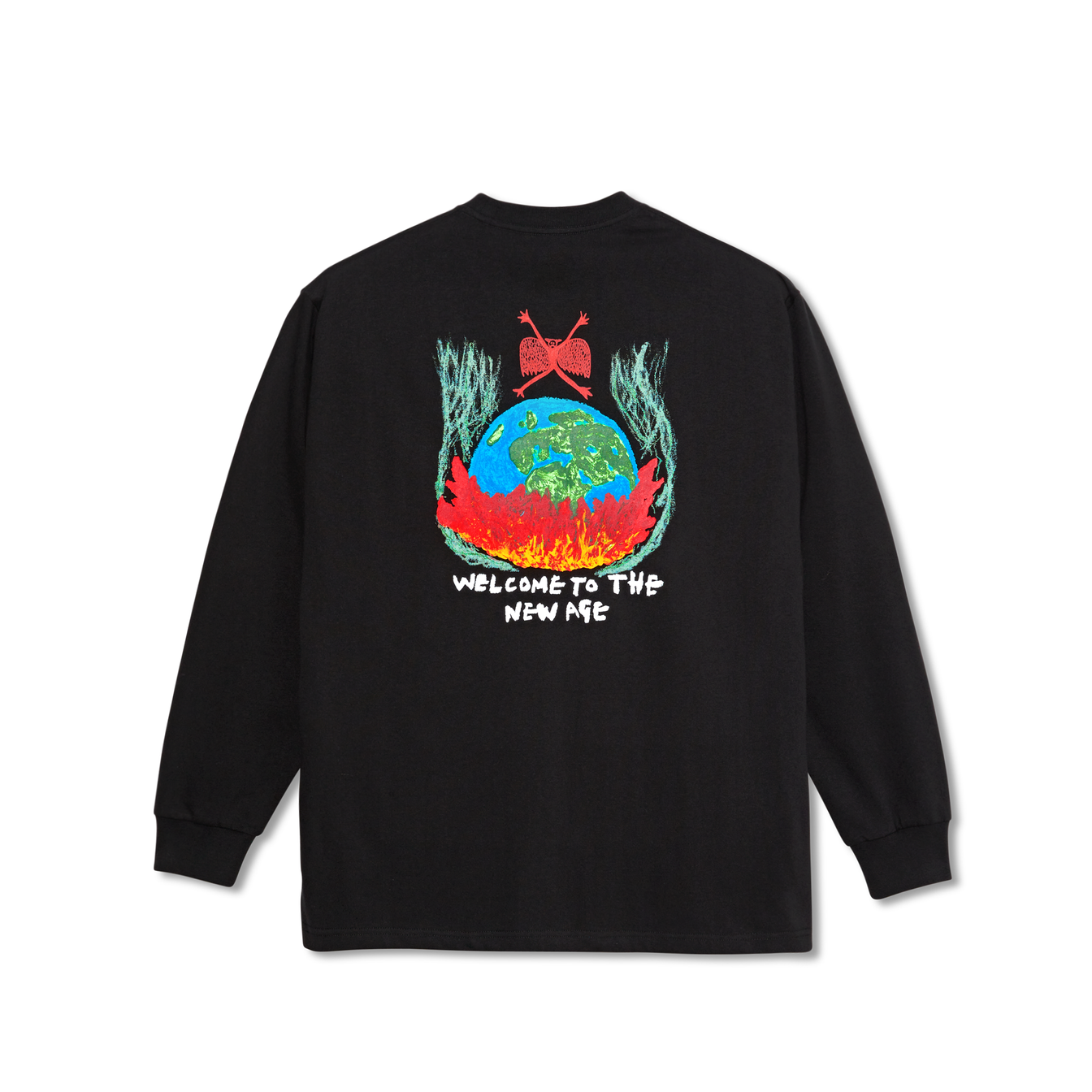 product image Welcome To The New Age L/S - Black