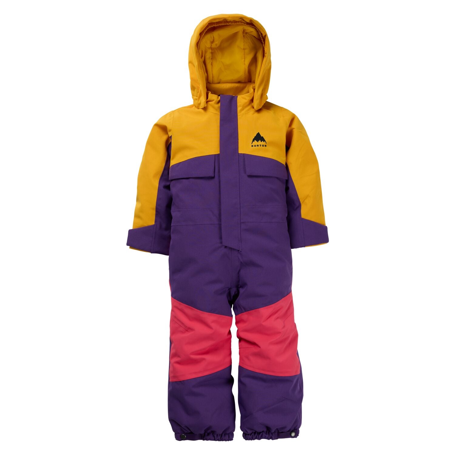 Toddlers' 2L One Piece, Goldenrod/Imperial Purple