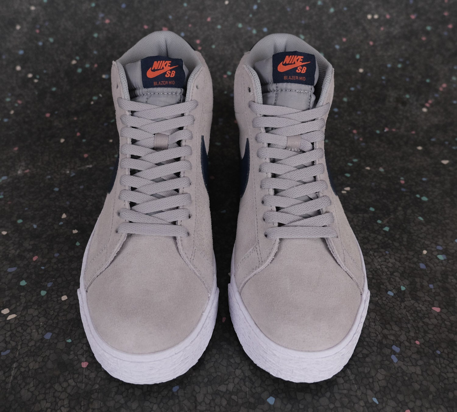 Nike SB Zoom Blazer Mid - Wolf Grey/Midnight Navy