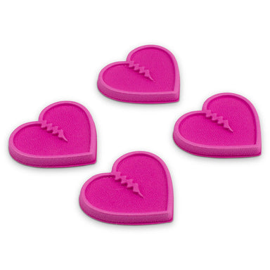 Crab Grab - Mini Hearts - Hot Pink