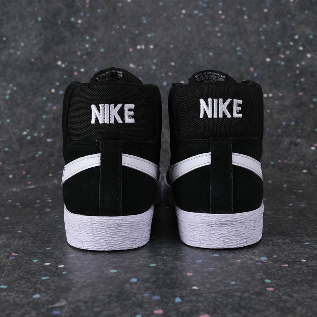 Zoom Blazer Mid - Black/White-White-White