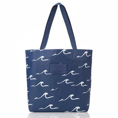 Aloha Collection - Seaside Reversible Tote - White/Navy