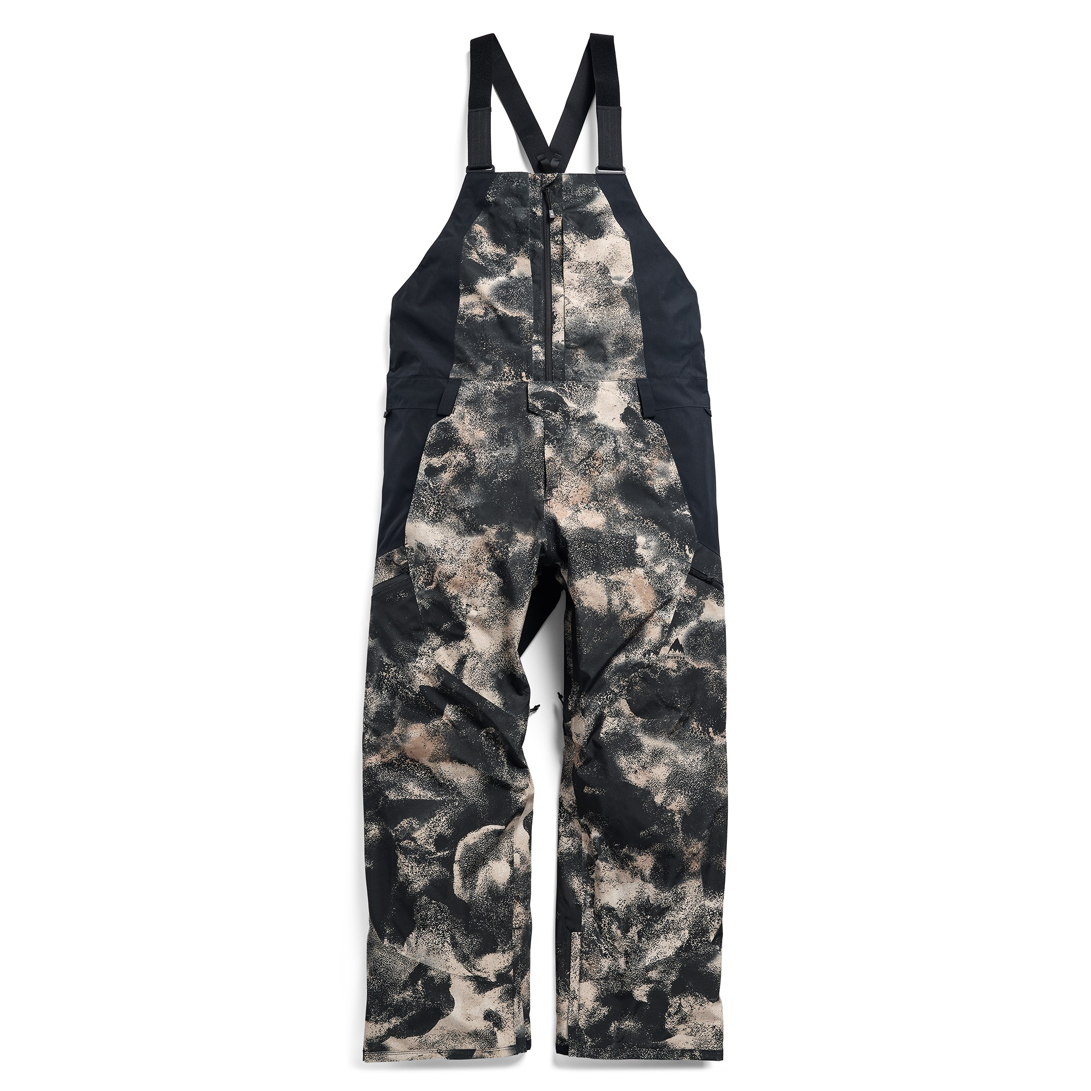 Mens Reserve Gore-Tex 2L Bib Pants, Desert Rock/True Black