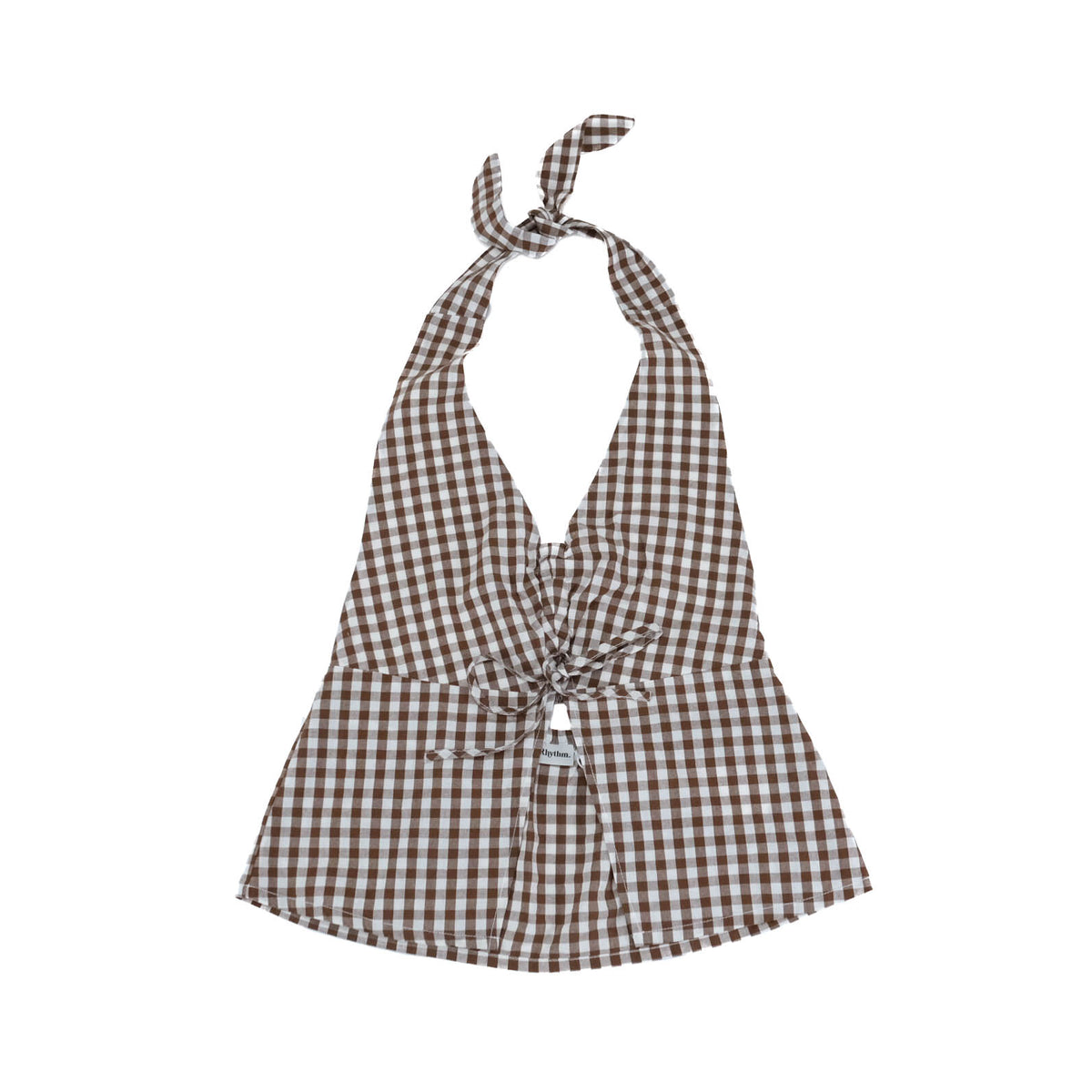 Womens Birdie Halter Top - Brown — Val Surf
