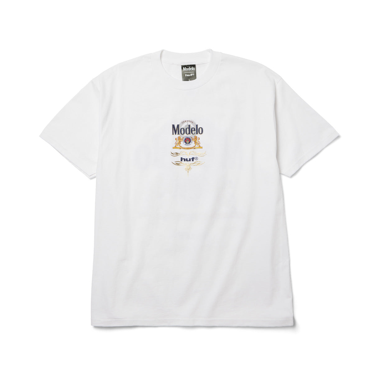 Modelo Label SS Tee - White