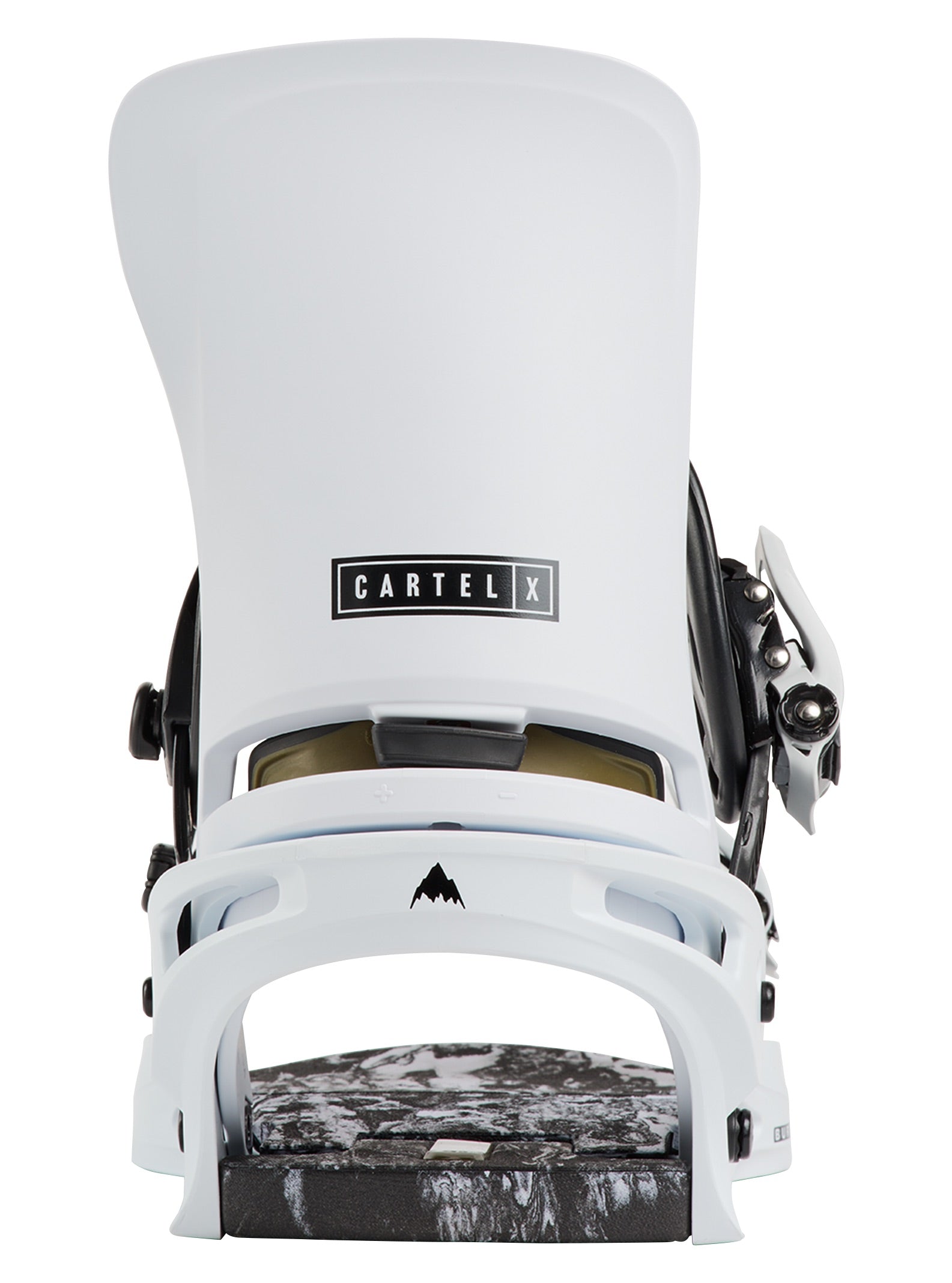 Mens Cartel X Re:Flex Snowboard Bindings - White