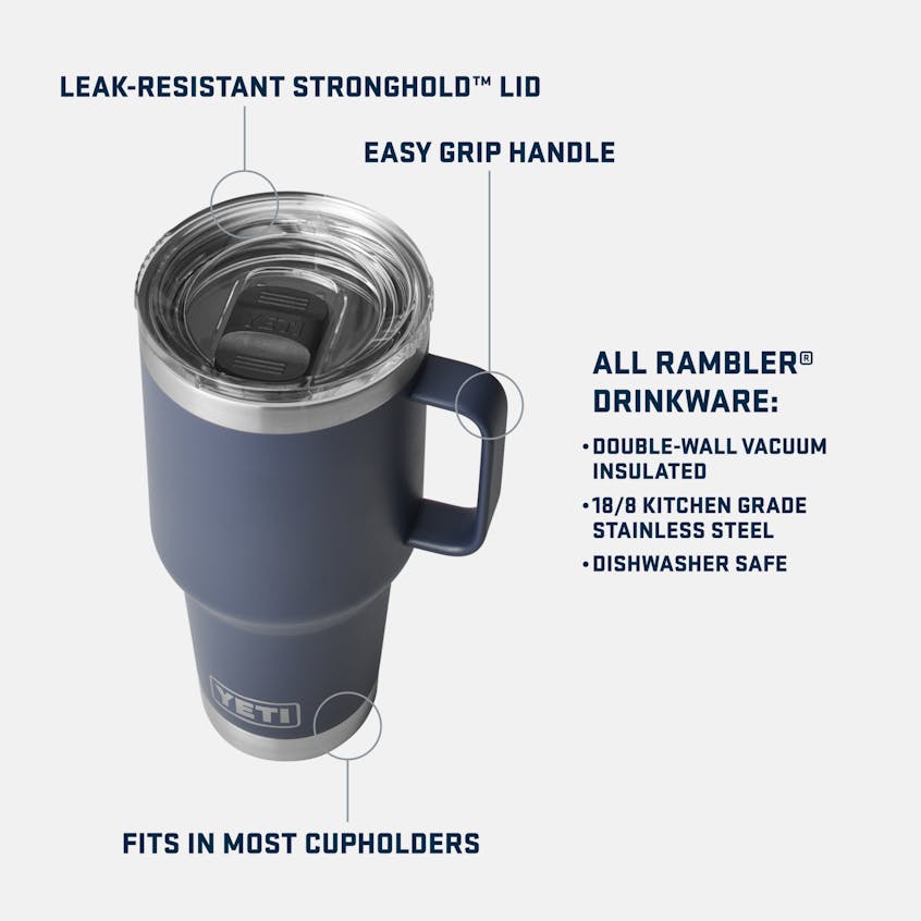 Rambler 30oz Travel STR Mug - Rescue Red