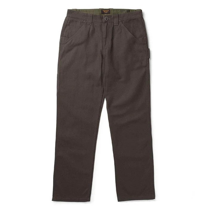 Bison Canvas Pants - Darkwood