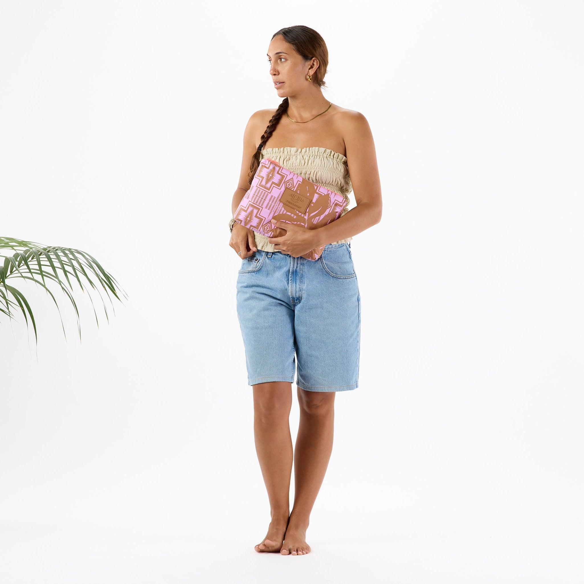 Ulu Century Harding Mid Pouch - Peony/Toffee