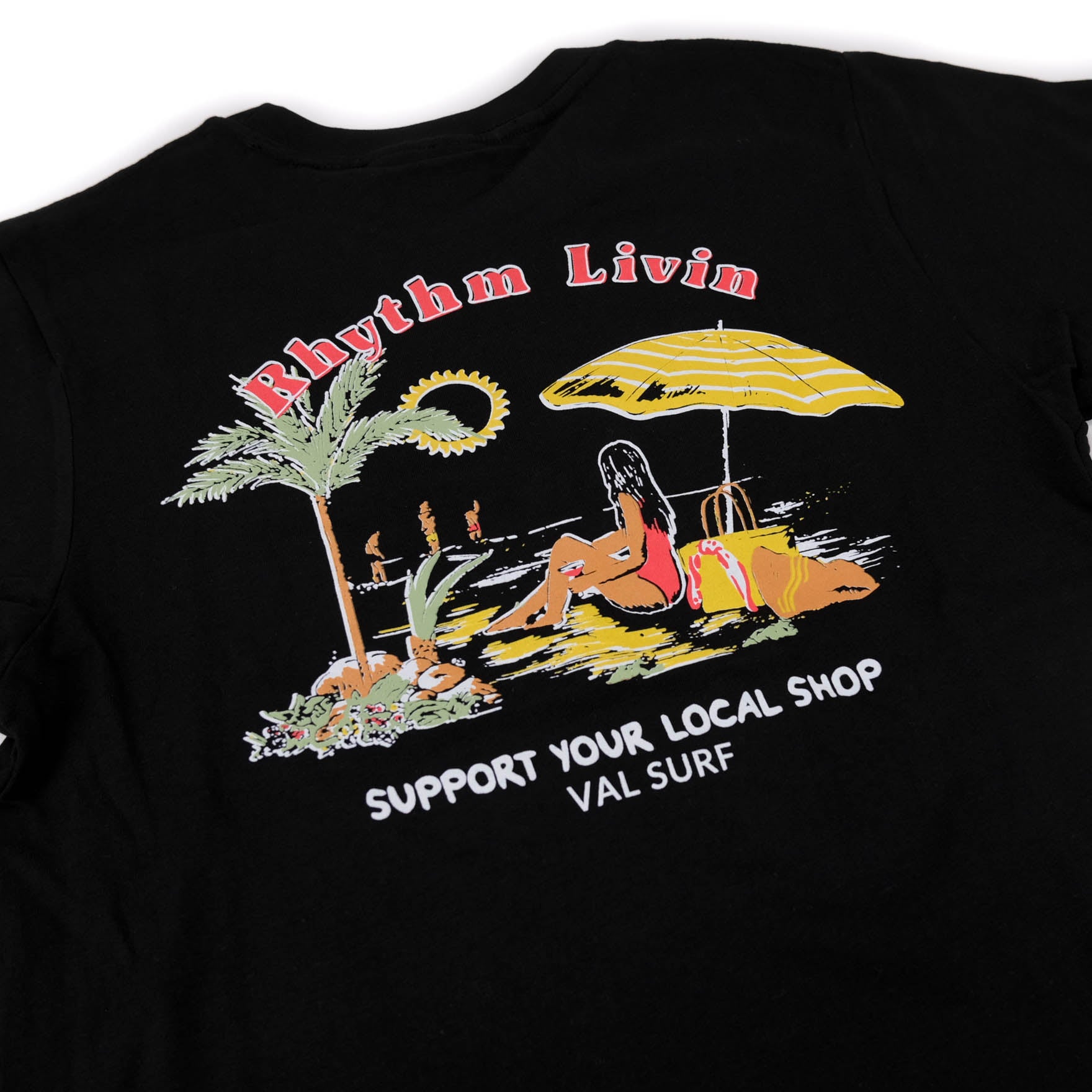 Island Shop S/S Tee Shirt - Black
