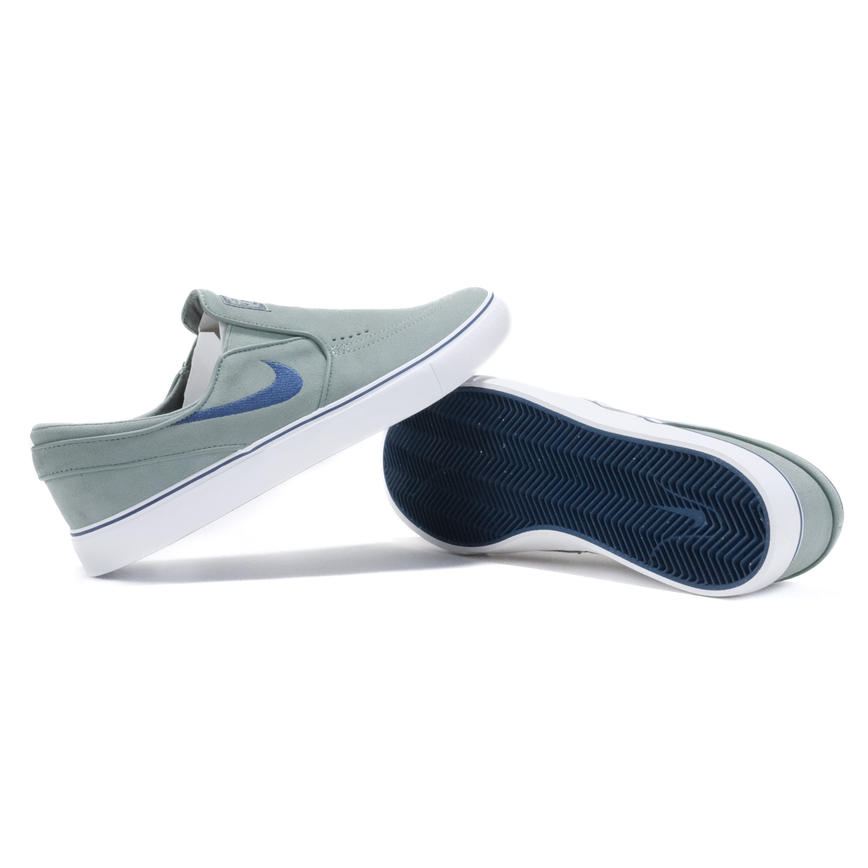 Nike SB Janoski+ Slip - Clay Green/Navy-Clay Green-Summit White
