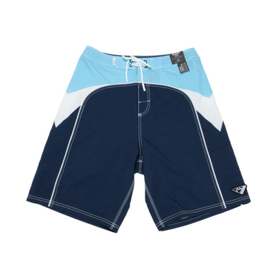 Rusty - STRAIGHT PIPE FIXED WAIST BOARDSHORT - Navy Blue