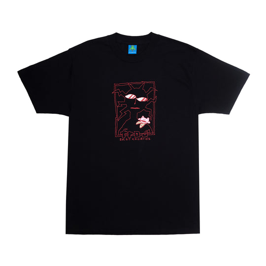 Shoulder Frog S/S Tee - Black