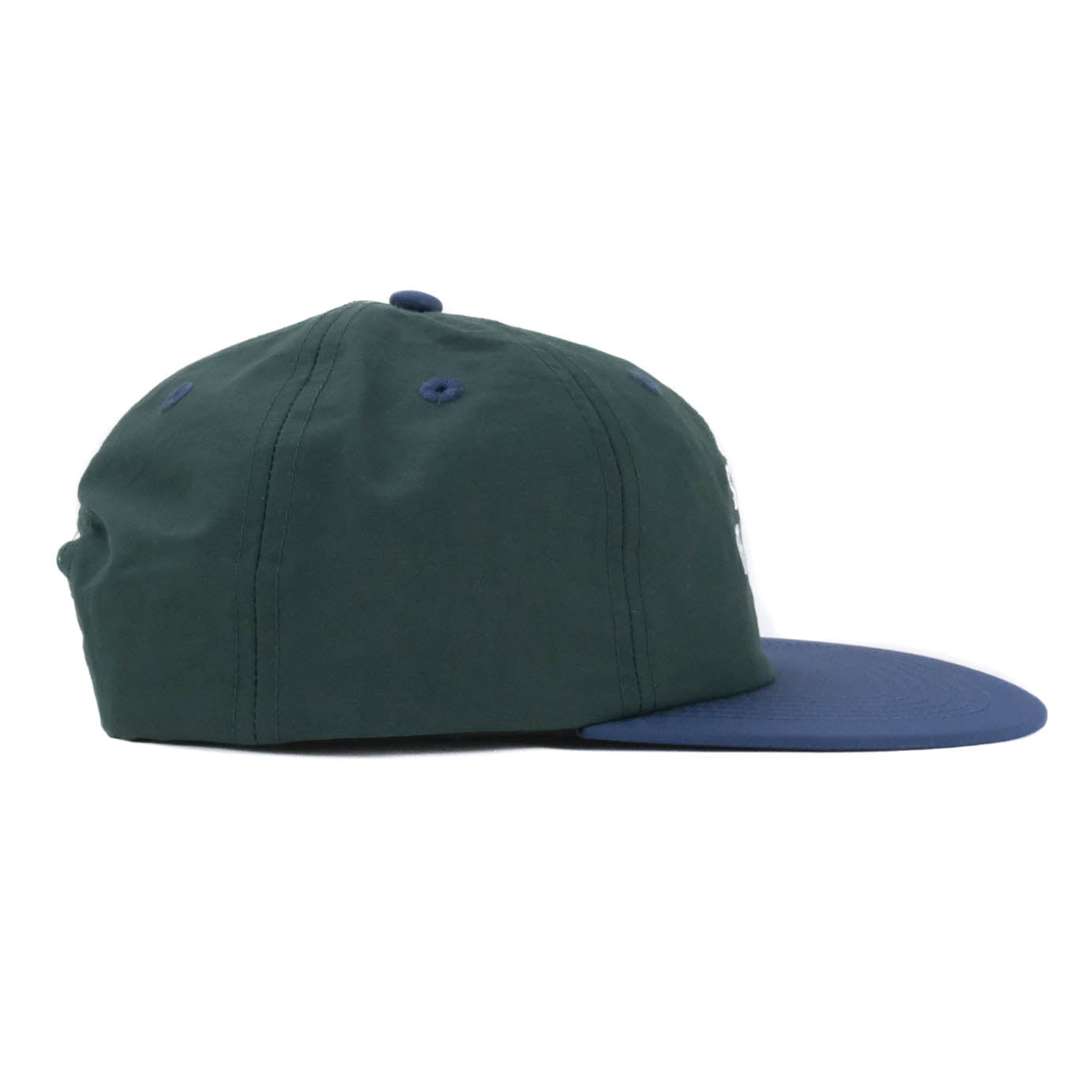Nylon Logo Hat- Navy
