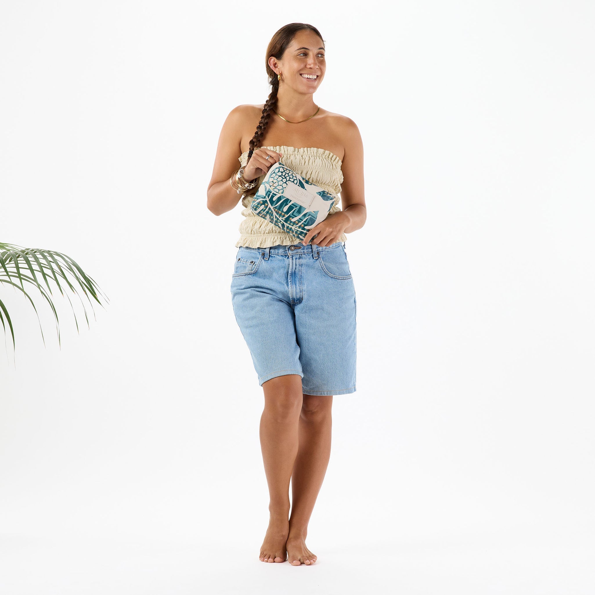 Holomua Harding Small Pouch - Tide/Sandstone