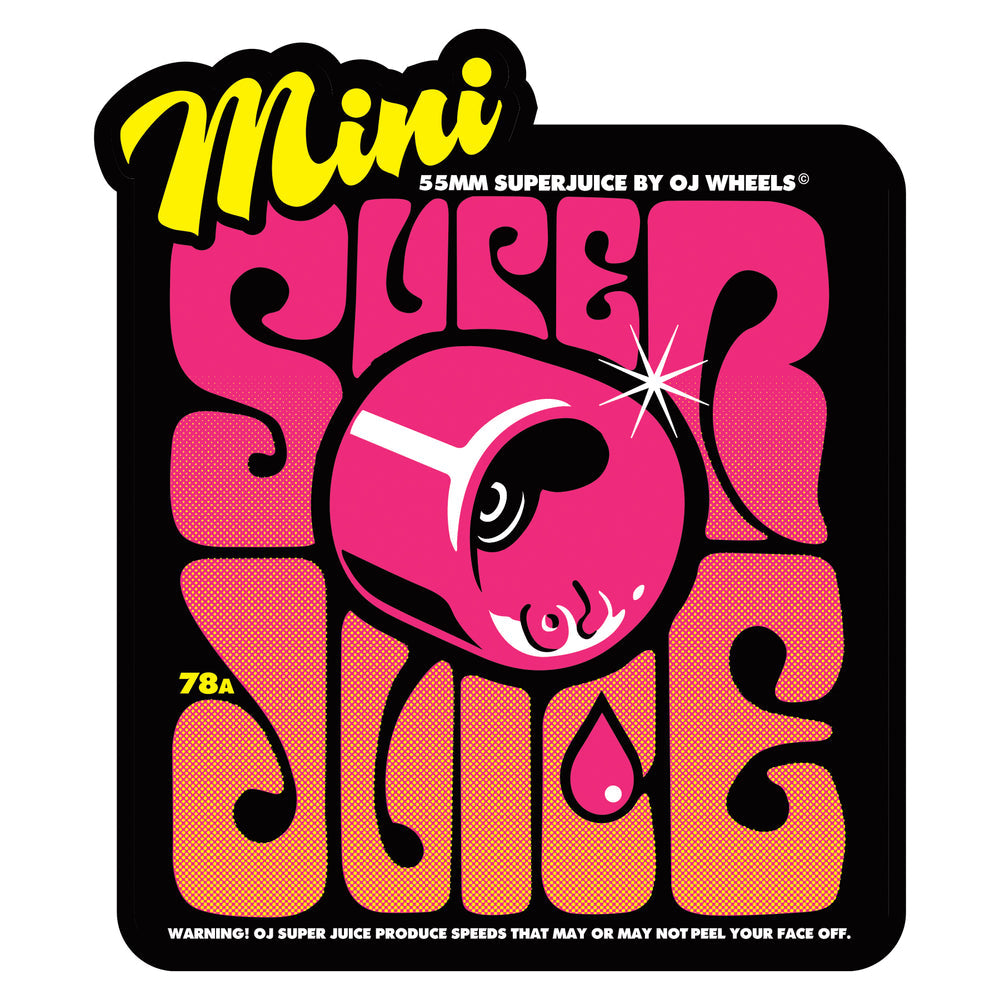 Mini Super Juice - 55MM - Blazing Pink