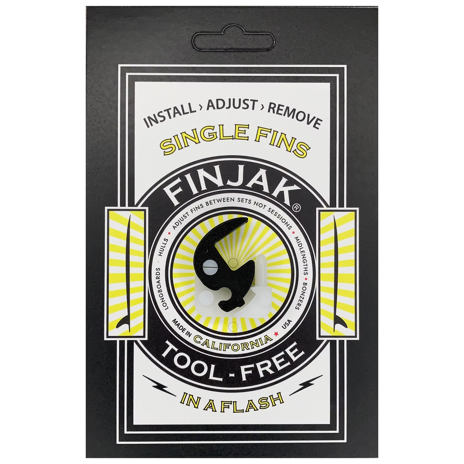 Finjak Fin Device, Orca: Blk/Wht