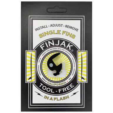 Pelican Surfcraft - Finjak Fin Device, Orca: Blk/Wht
