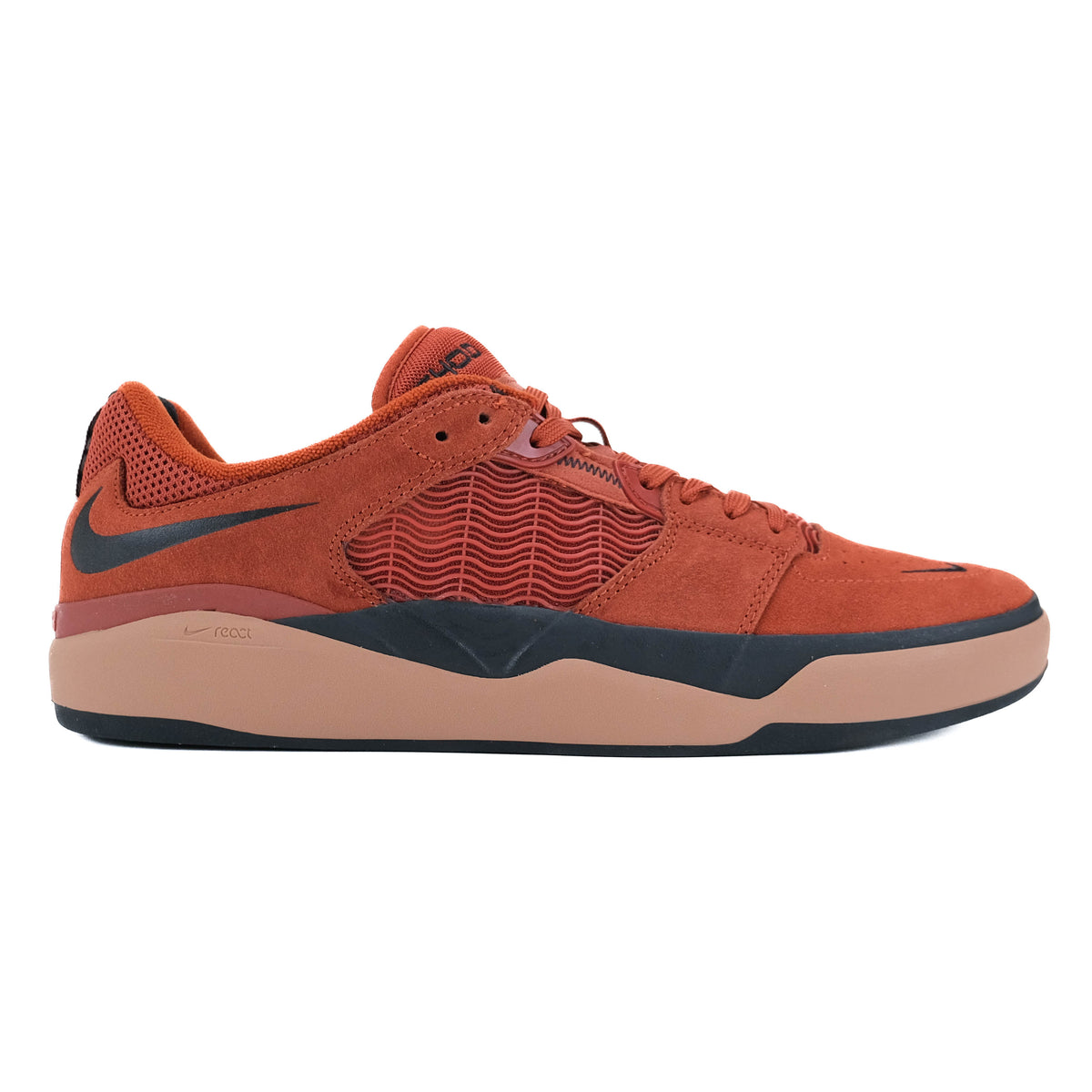 Nike Ishod スケートボードシューズ オレンジ/ブラック　Safari 41061709DSCF0336_1200x1200.jpg