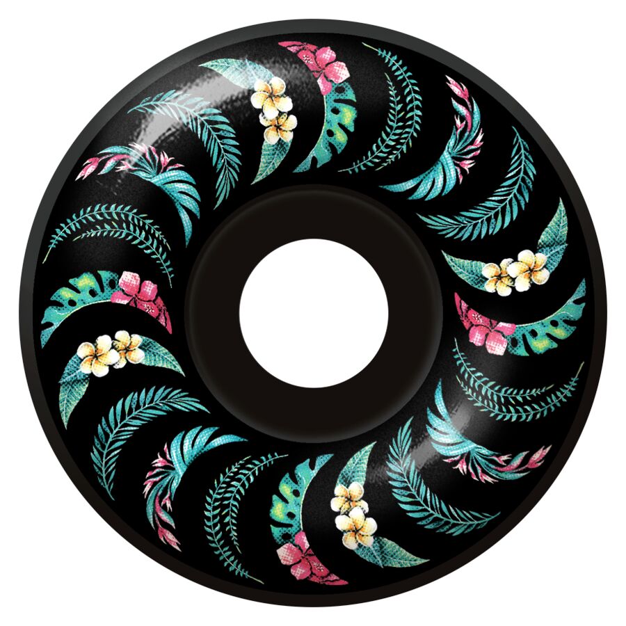 F499 Floral Classic Black - 55MM