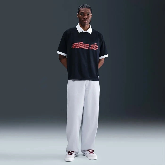 Loose Denim Pant - Football Grey