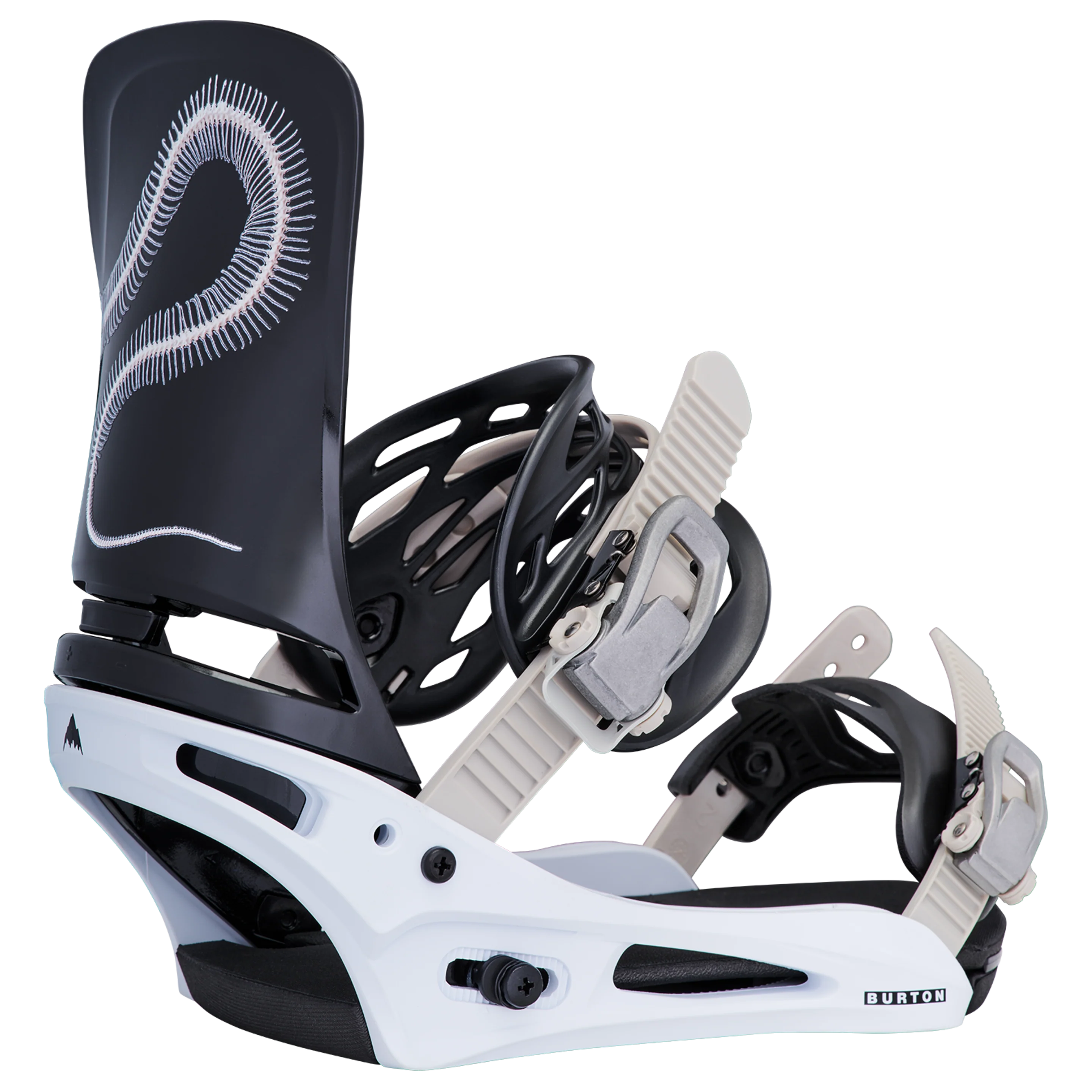 Mens Cartel Re:Flex Snowboard Bindings - Skeleton Snake