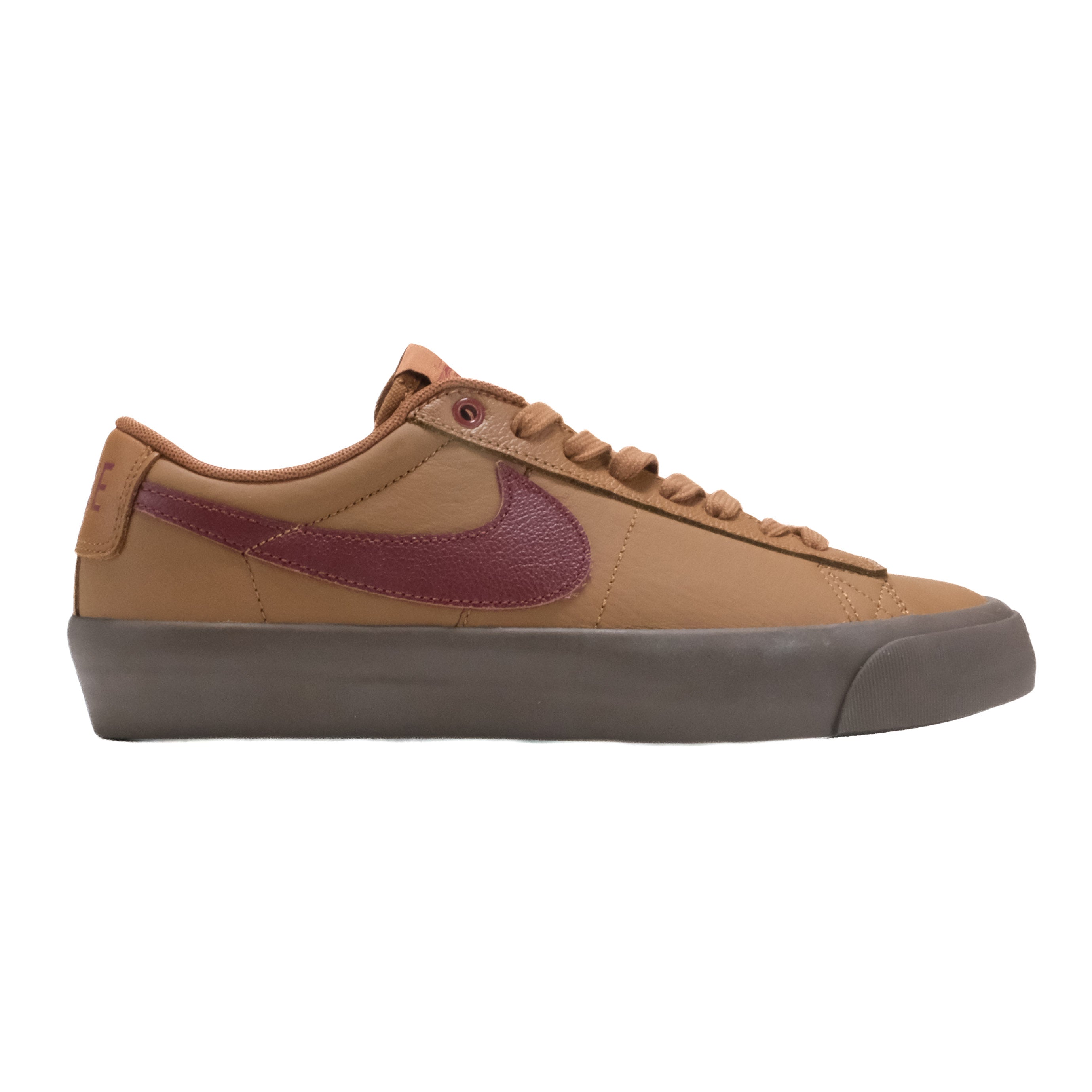 Nike SB Blazer Low Pro GT - Lt British Tan/Dark Team Red