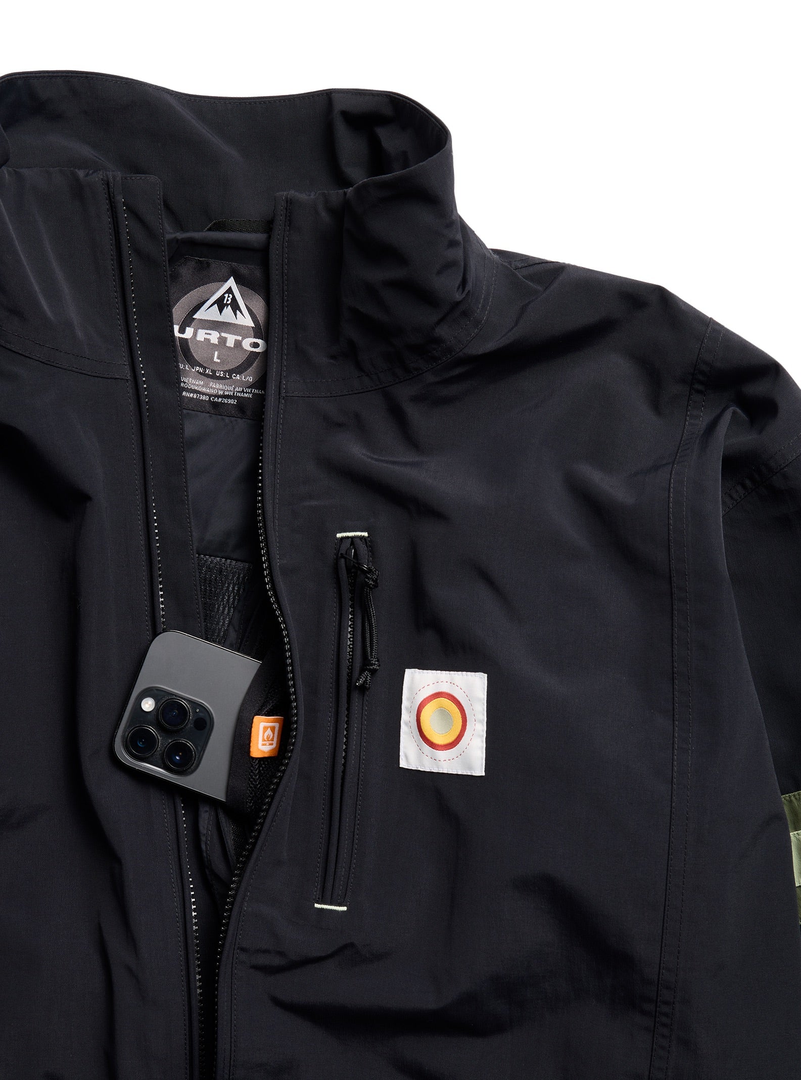 50/50 90's Jacket - True Black